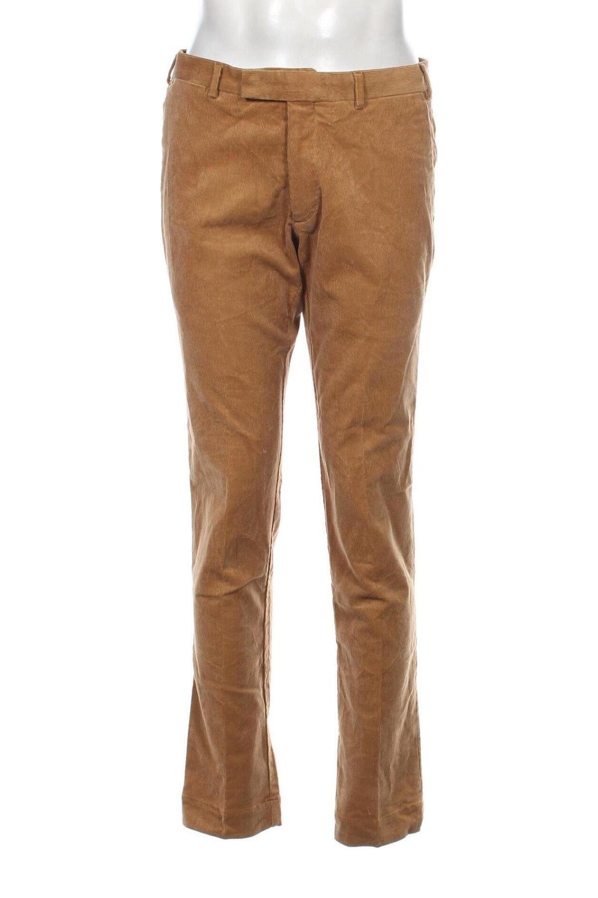 Pantaloni raiați de bărbați Polo By Ralph Lauren, Mărime M, Culoare Bej, Preț 284,05 Lei