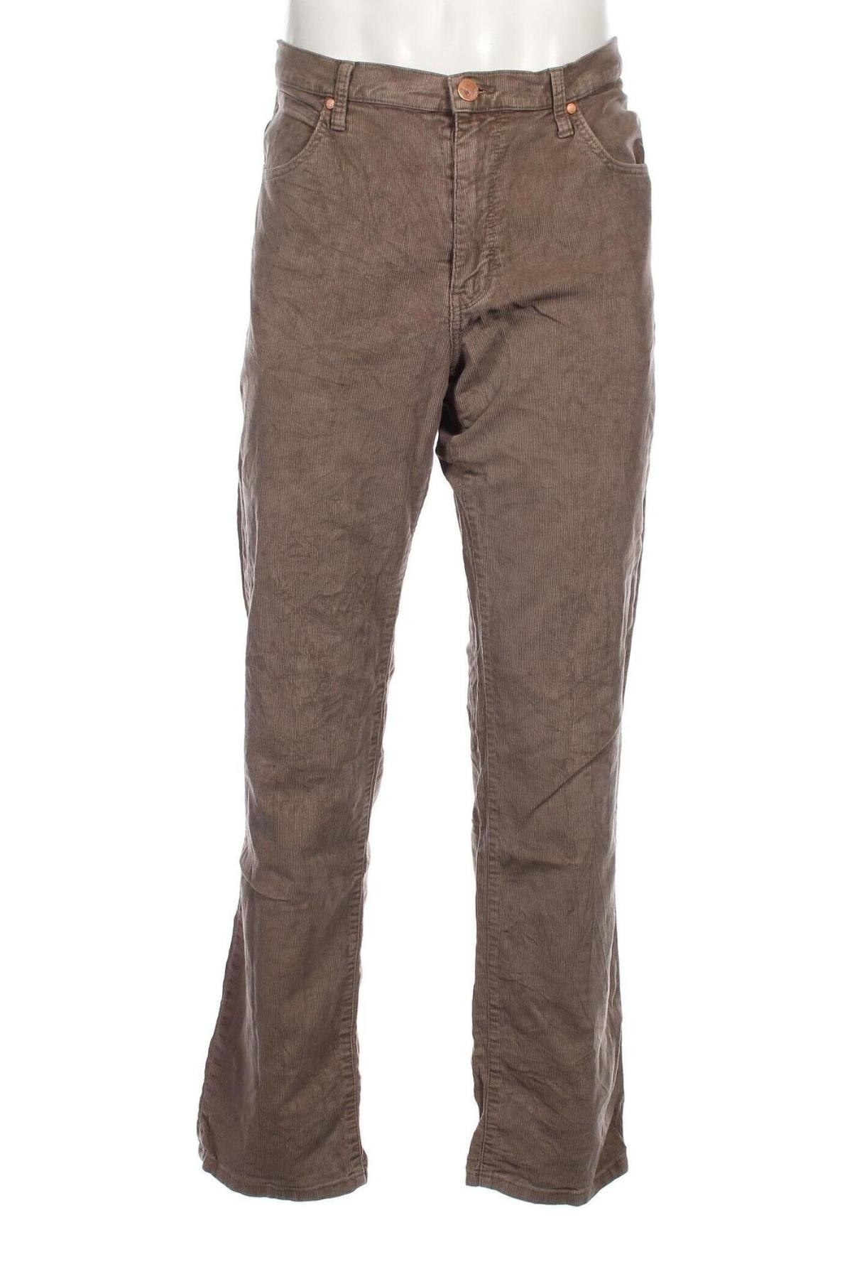 Herren Cordhose Wrangler, Größe XXL, Farbe Braun, Preis 50,51 €