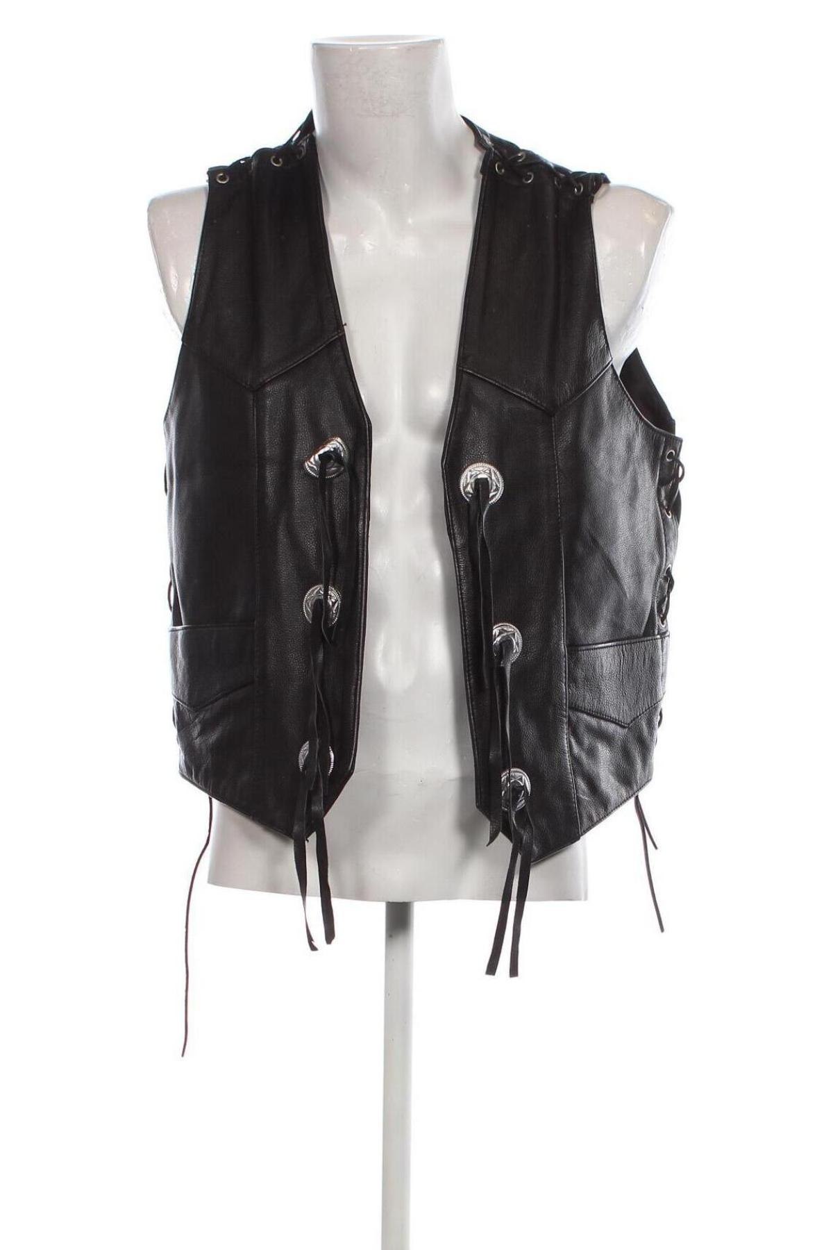 Vestă de bărbați Hard Leather Stuff, Mărime L, Culoare Negru, Preț 177,63 Lei