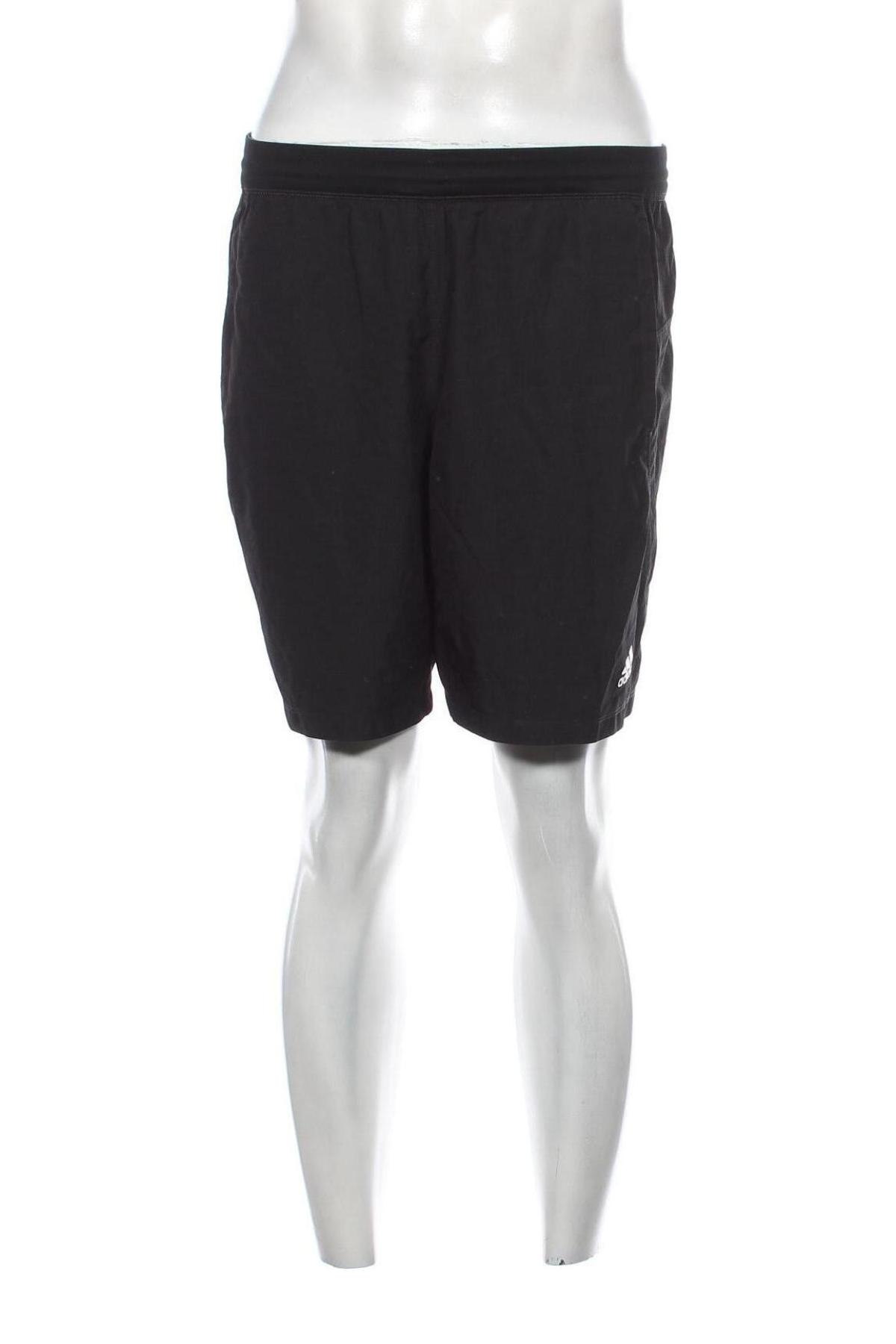Pantaloni scurți de bărbați Adidas, Mărime M, Culoare Negru, Preț 106,25 Lei