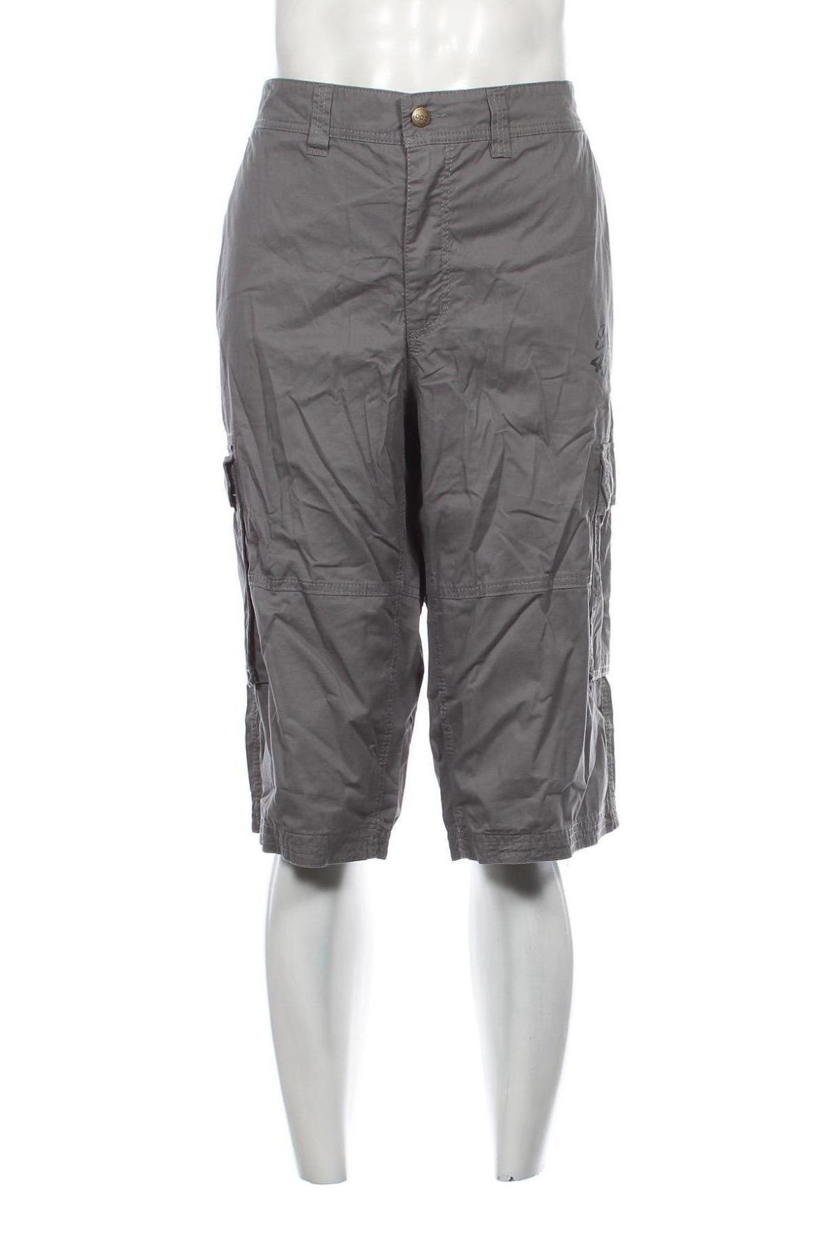 Мъжки къс панталон Bpc Bonprix Collection, Размер XXL, Цвят Сив, Цена 25,00 лв.