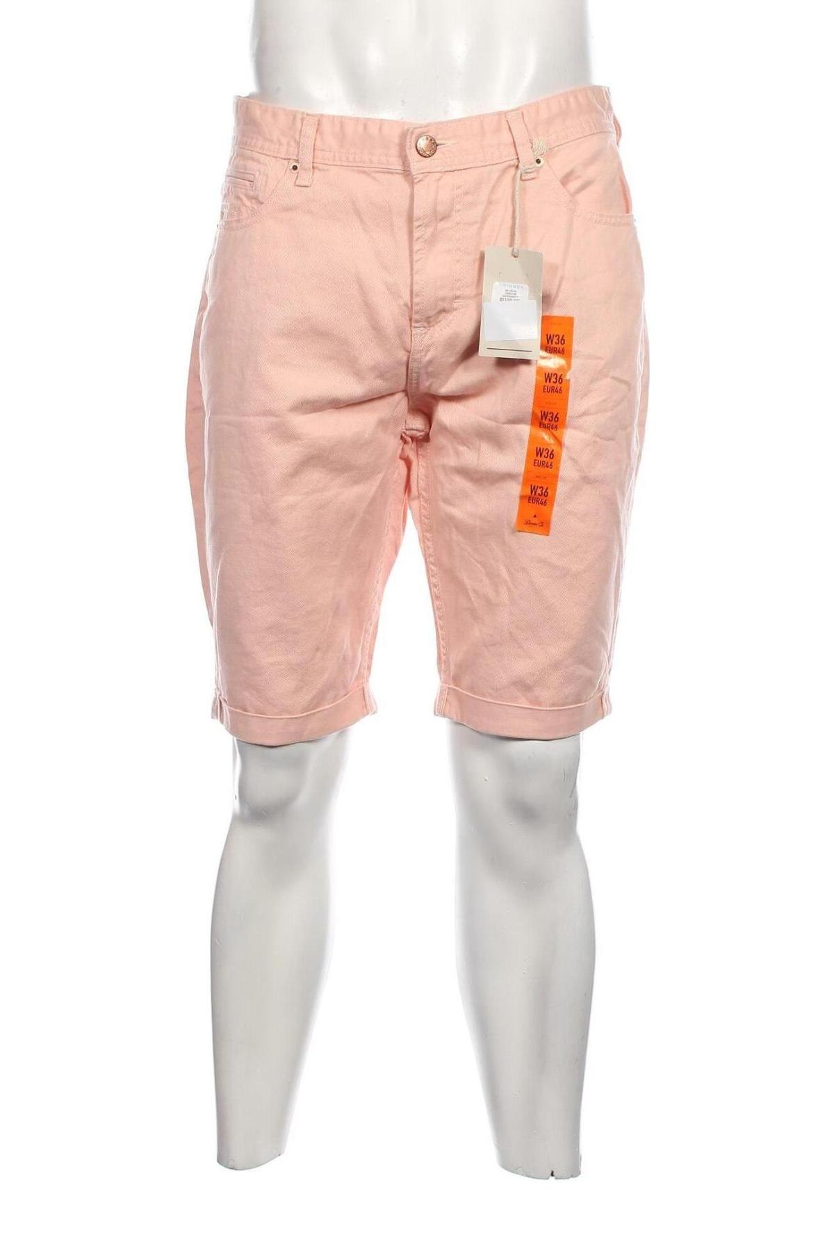 Pantaloni scurți de bărbați Denim Co., Mărime M, Culoare Roz, Preț 125,00 Lei