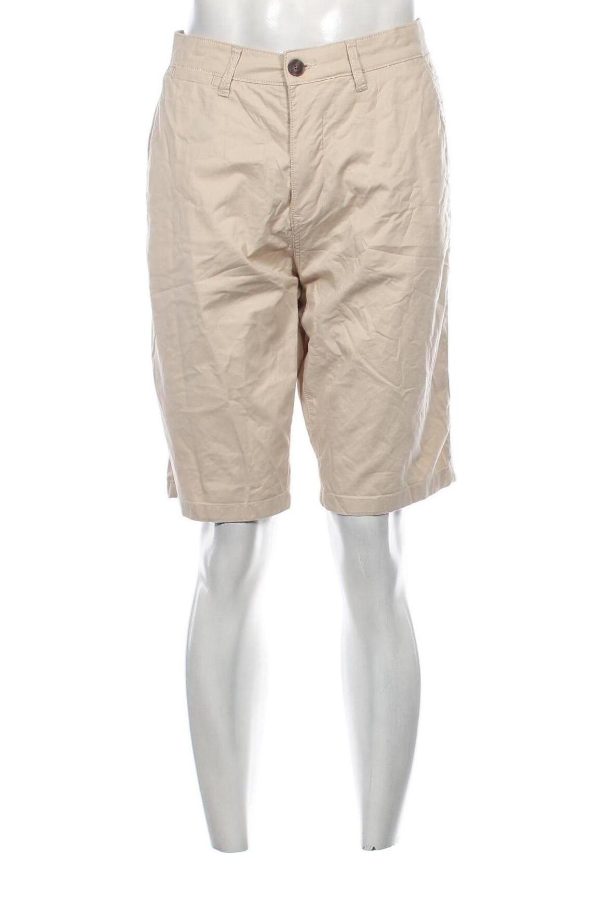 Ανδρικό κοντό παντελόνι Esprit, Μέγεθος L, Χρώμα  Μπέζ, Τιμή 15,03 €