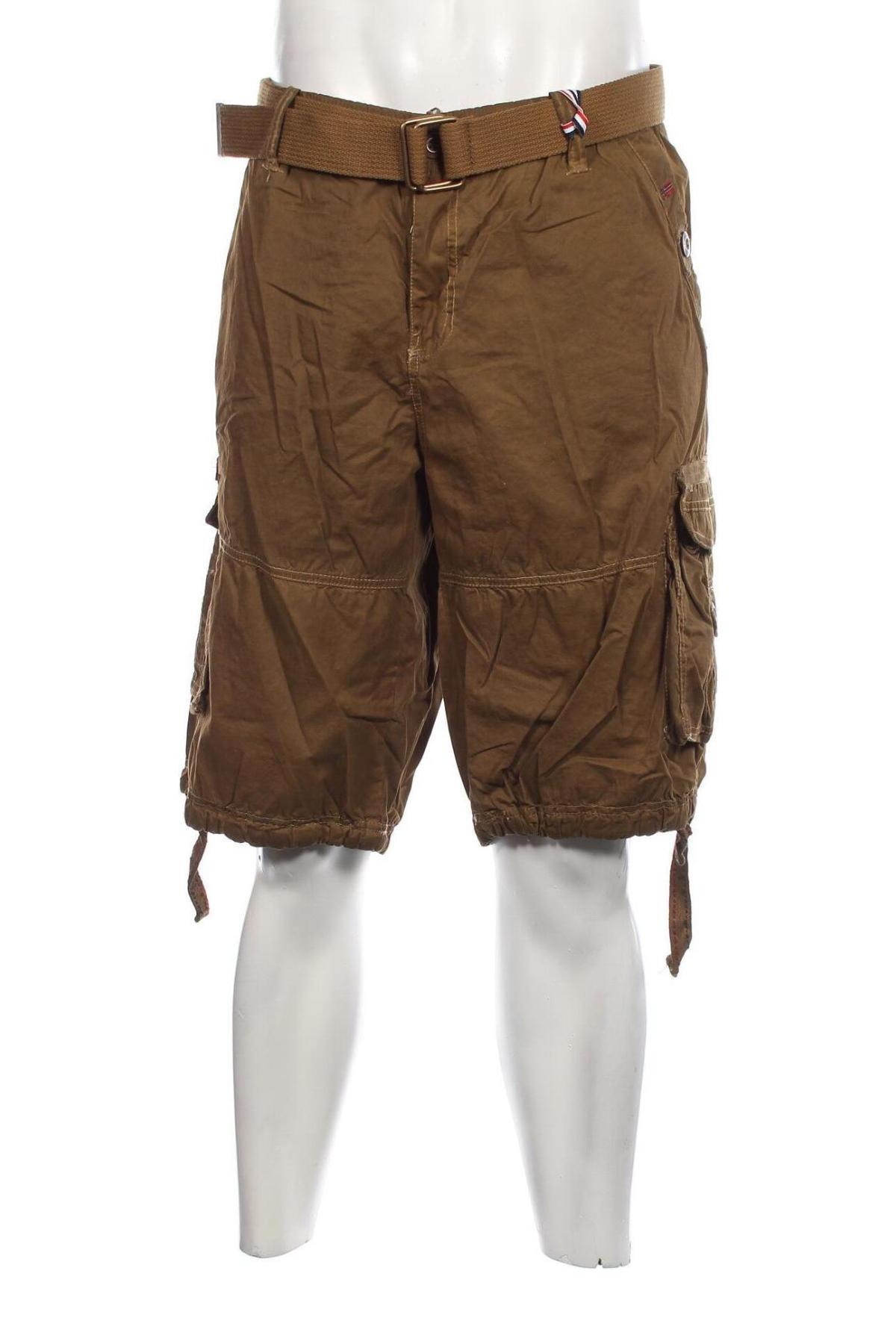 Herren Shorts Geographical Norway, Größe XXL, Farbe Braun, Preis 58,09 €