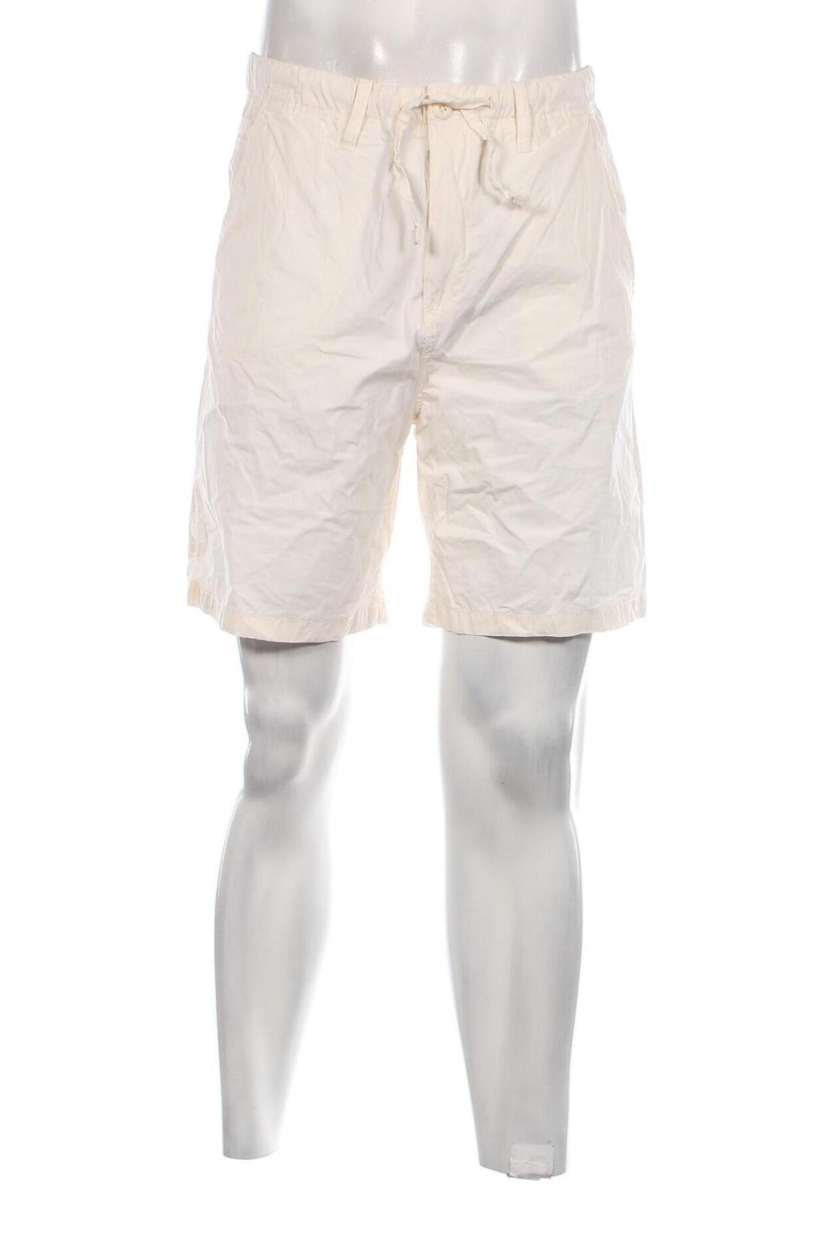 Мъжки къс панталон H&M, Размер S, Цвят Екрю, Цена 13,00 лв.