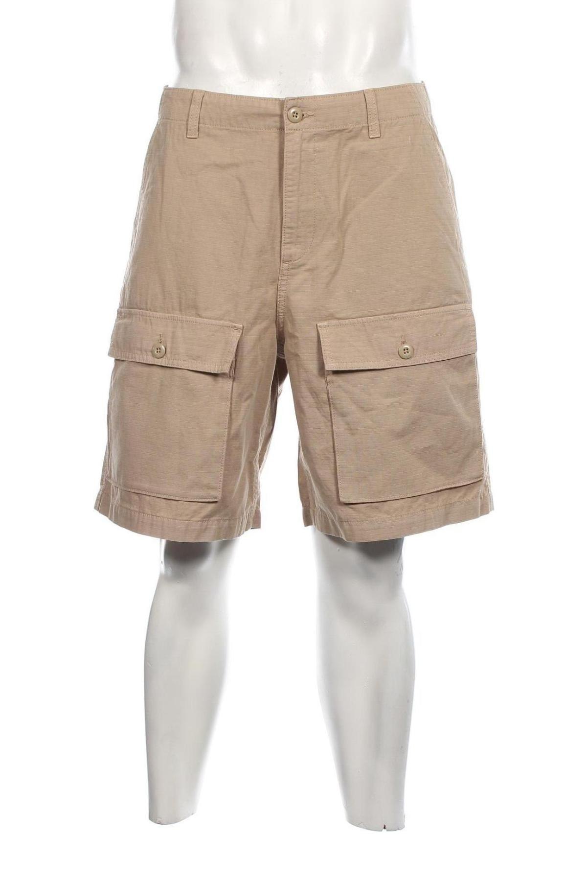 Мъжки къс панталон Jack & Jones, Размер L, Цвят Бежов, Цена 42,64 лв.