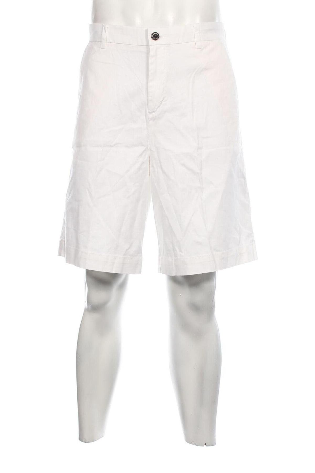 Мъжки къс панталон Jack & Jones, Размер L, Цвят Бял, Цена 82,00 лв.