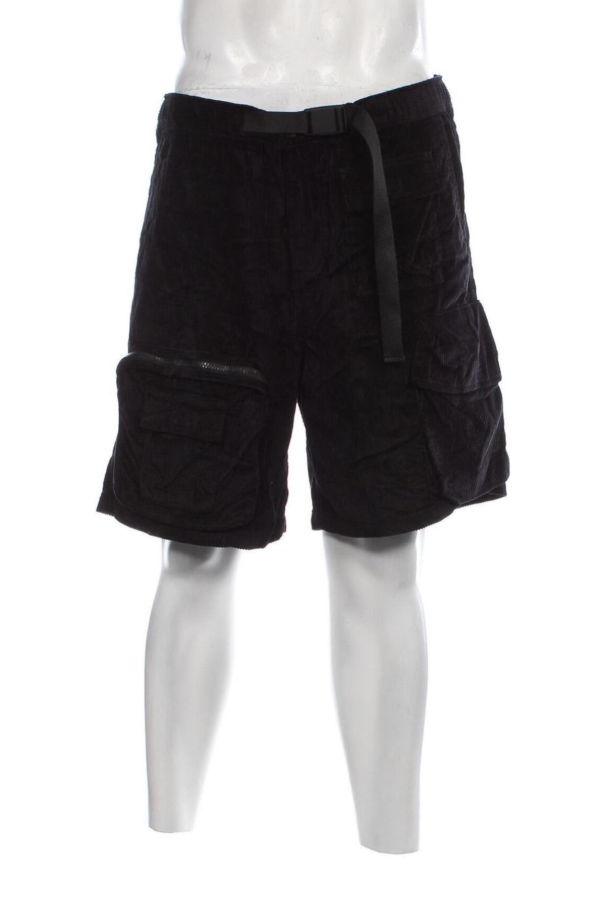 Мъжки къс панталон Jack & Jones, Размер L, Цвят Черен, Цена 99,00 лв.