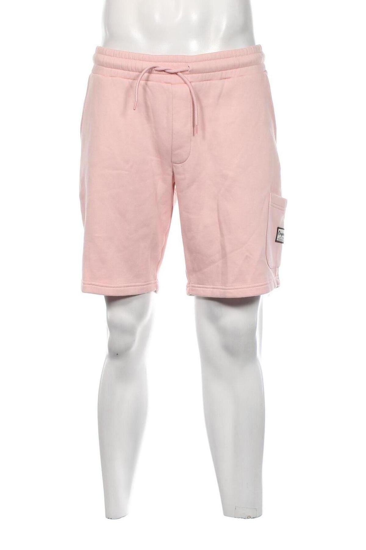 Ανδρικό κοντό παντελόνι Jack & Jones, Μέγεθος S, Χρώμα Ρόζ , Τιμή 8,40 €