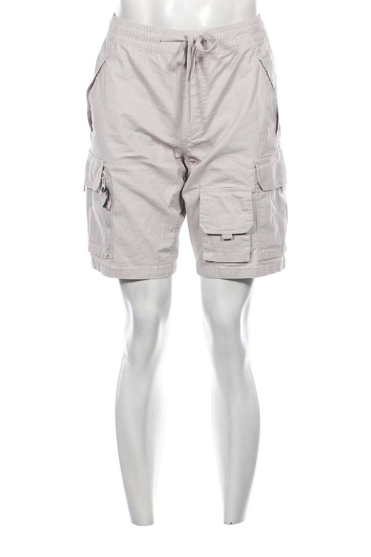 Мъжки къс панталон Pull&Bear, Размер S, Цвят Сив, Цена 15,25 лв.
