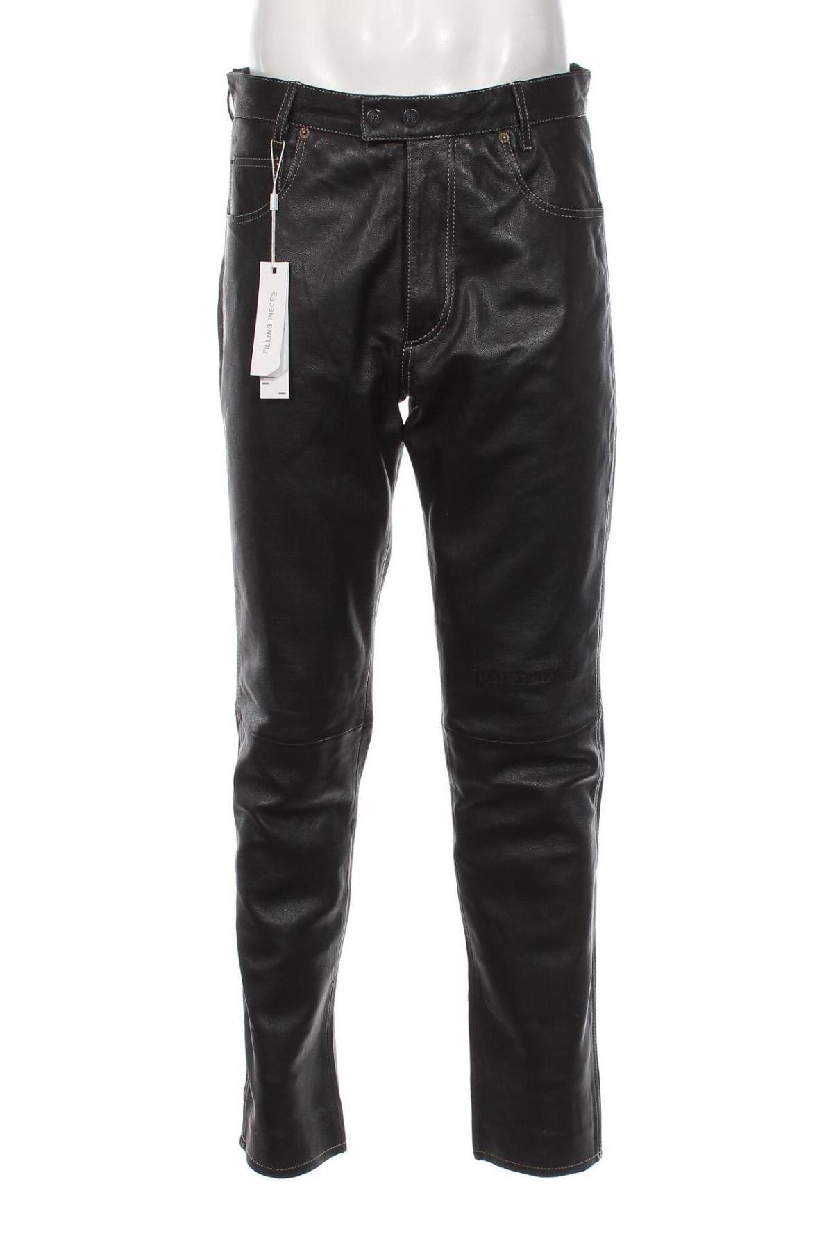 Herren Lederhose Filling Pieces, Größe L, Farbe Schwarz, Preis 177,58 €