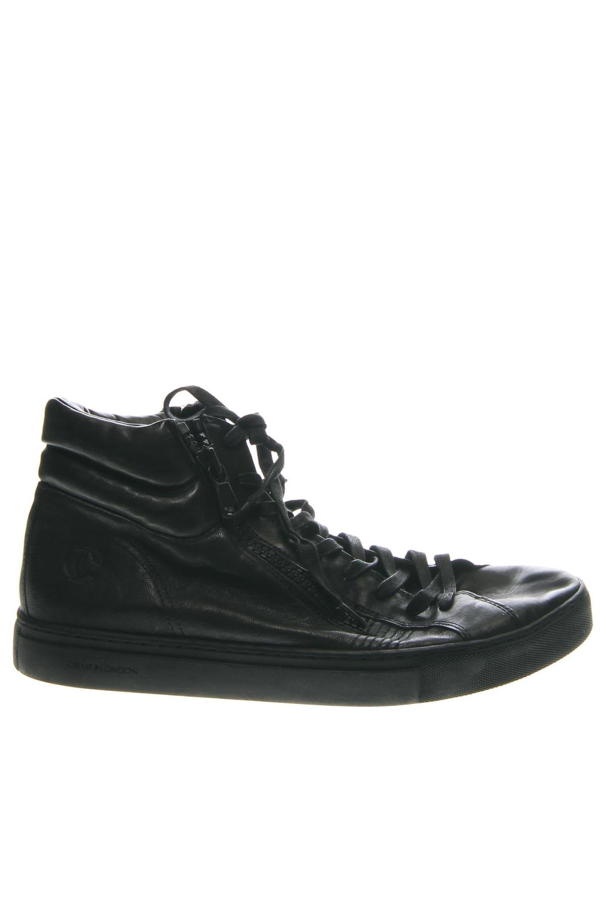 Мъжки обувки Crime London, Размер 44, Цвят Черен, Цена 103,00 лв.