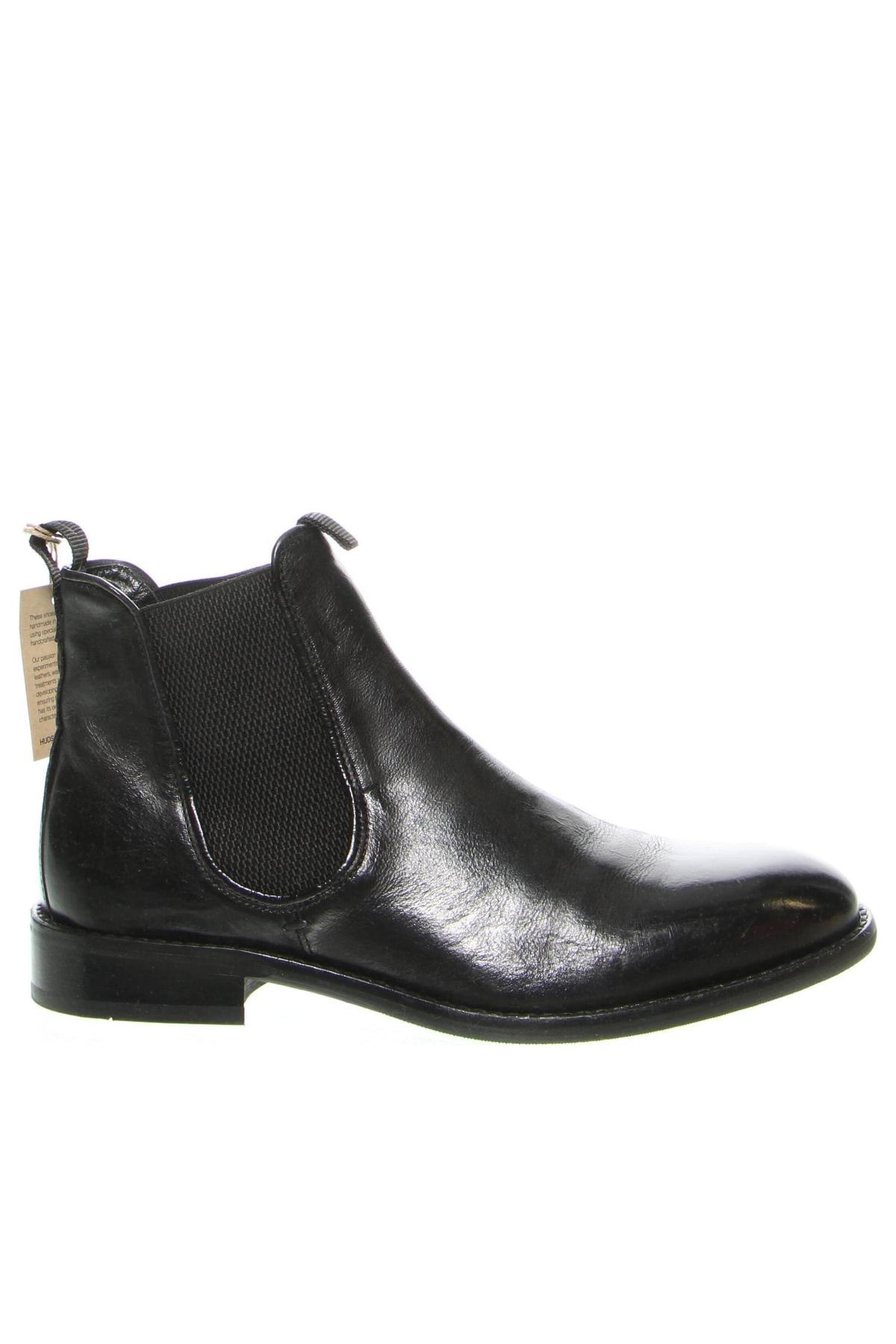 Мъжки обувки Hudson London, Размер 41, Цвят Черен, Цена 180,40 лв.