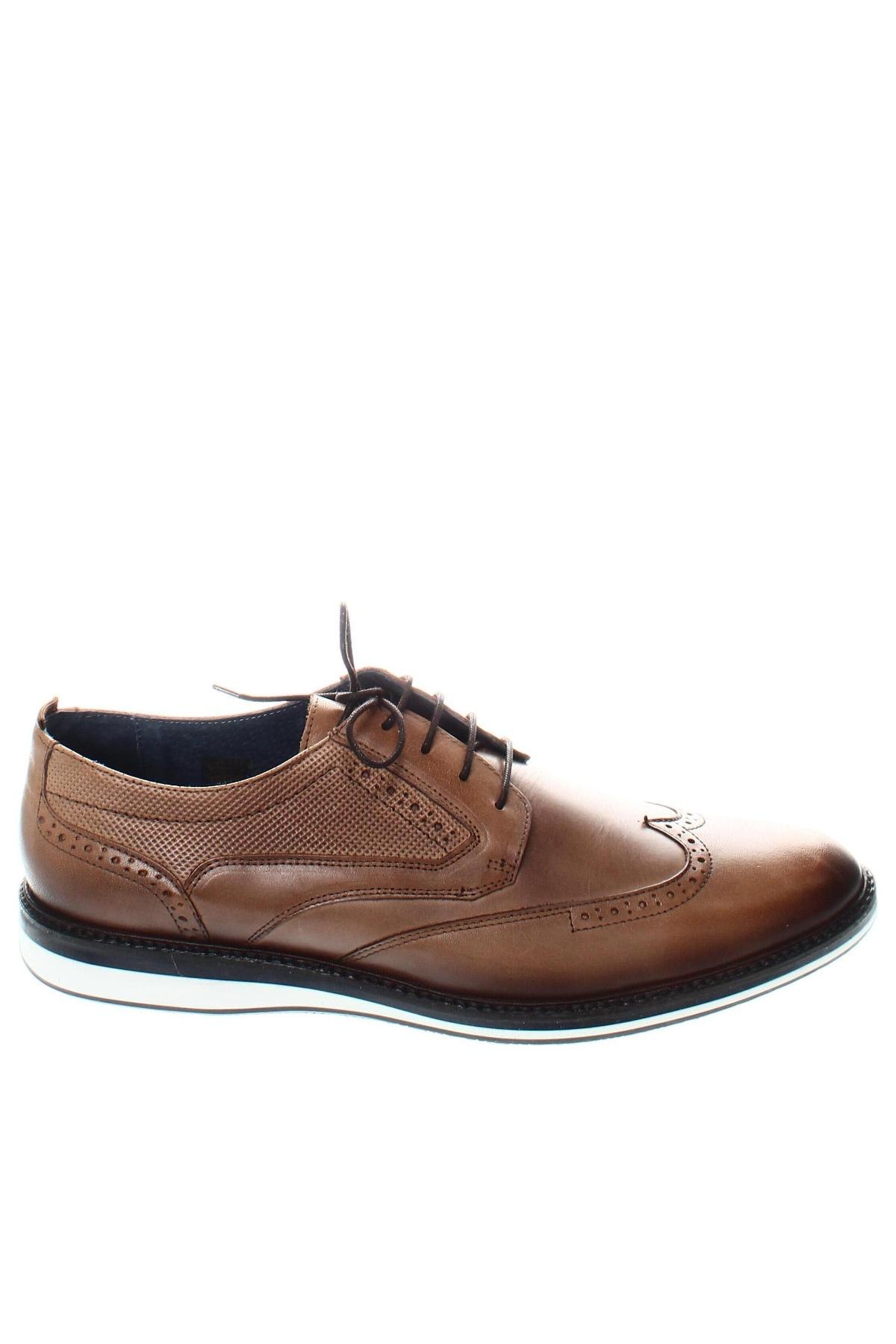 Мъжки обувки Oliver Jung, Размер 46, Цвят Кафяв, Цена 163,50 лв.