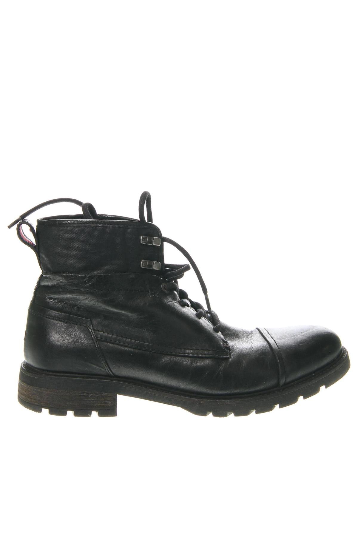 Ανδρικά παπούτσια Tommy Hilfiger, Μέγεθος 44, Χρώμα Μαύρο, Τιμή 68,16 €