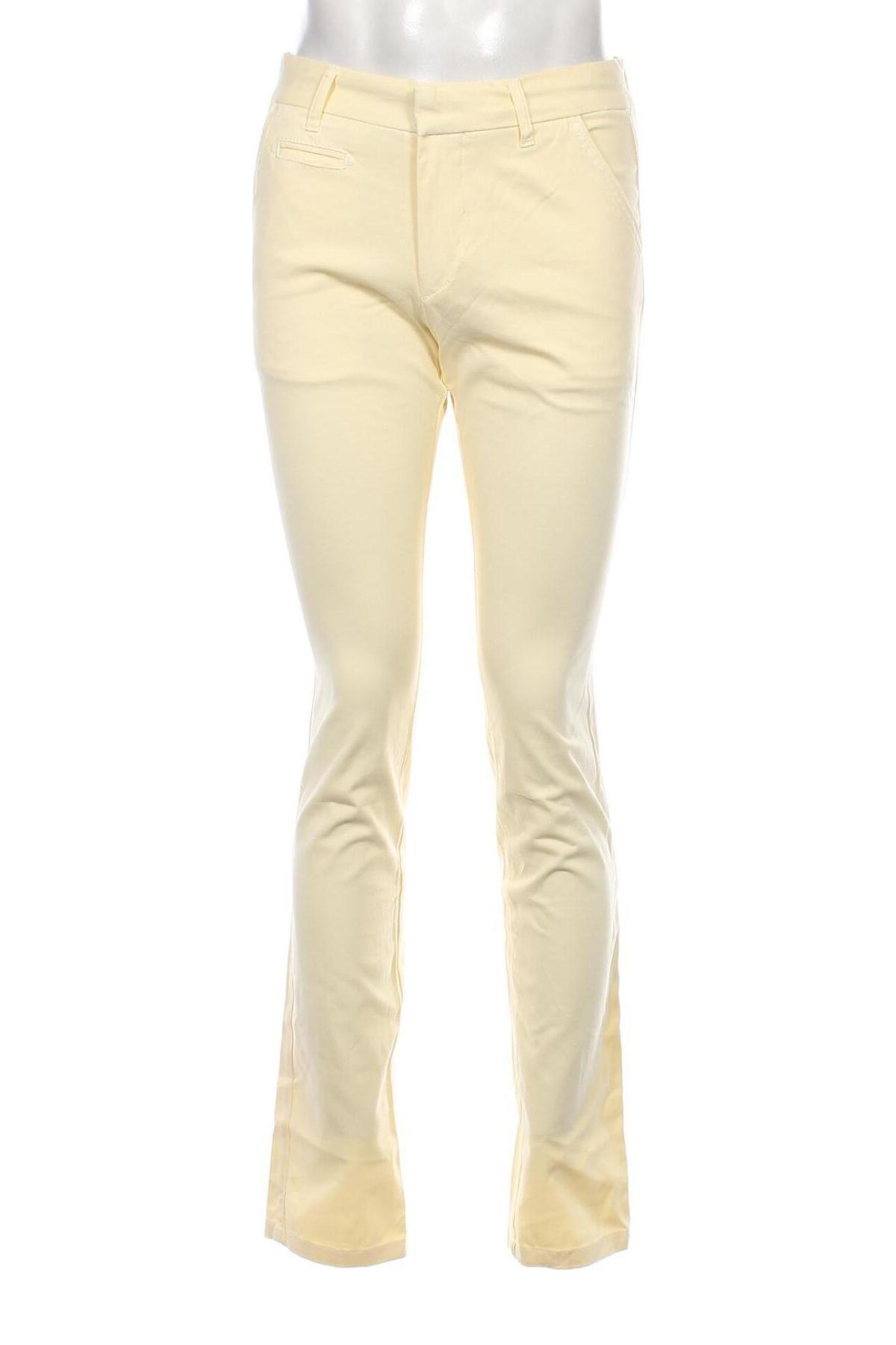 Ανδρικό παντελόνι, Μέγεθος M, Χρώμα Κίτρινο, Τιμή 7,18 €