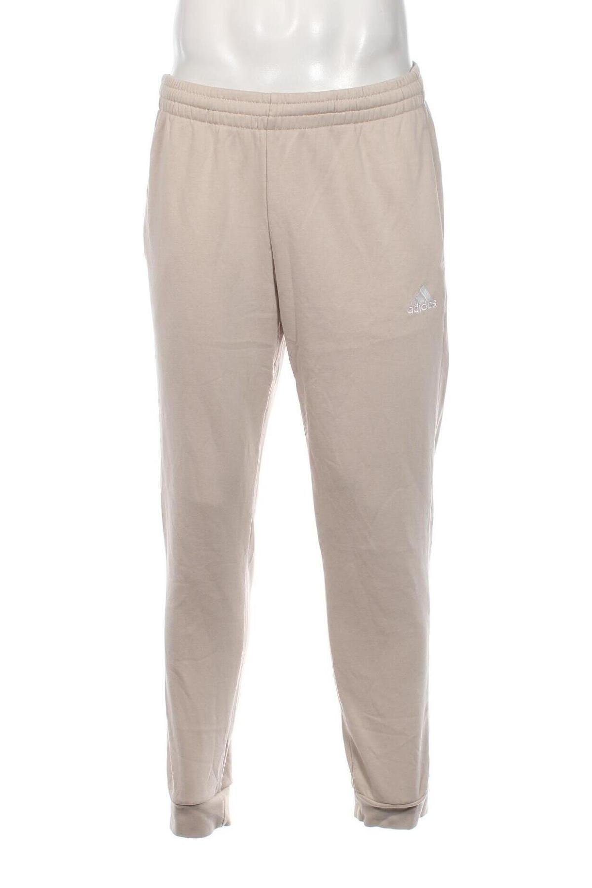 Herrenhose Adidas, Größe L, Farbe Ecru, Preis 45,54 €