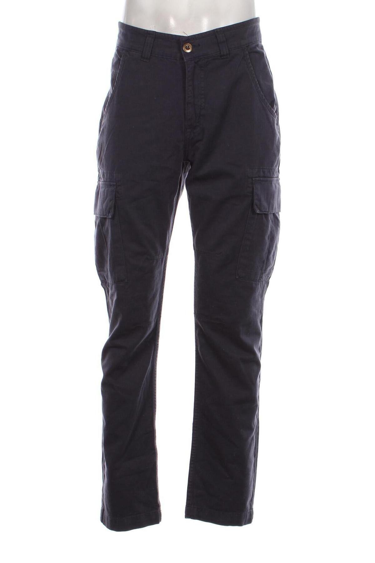 Pantaloni de bărbați Alpha Industries, Mărime L, Culoare Albastru, Preț 207,24 Lei