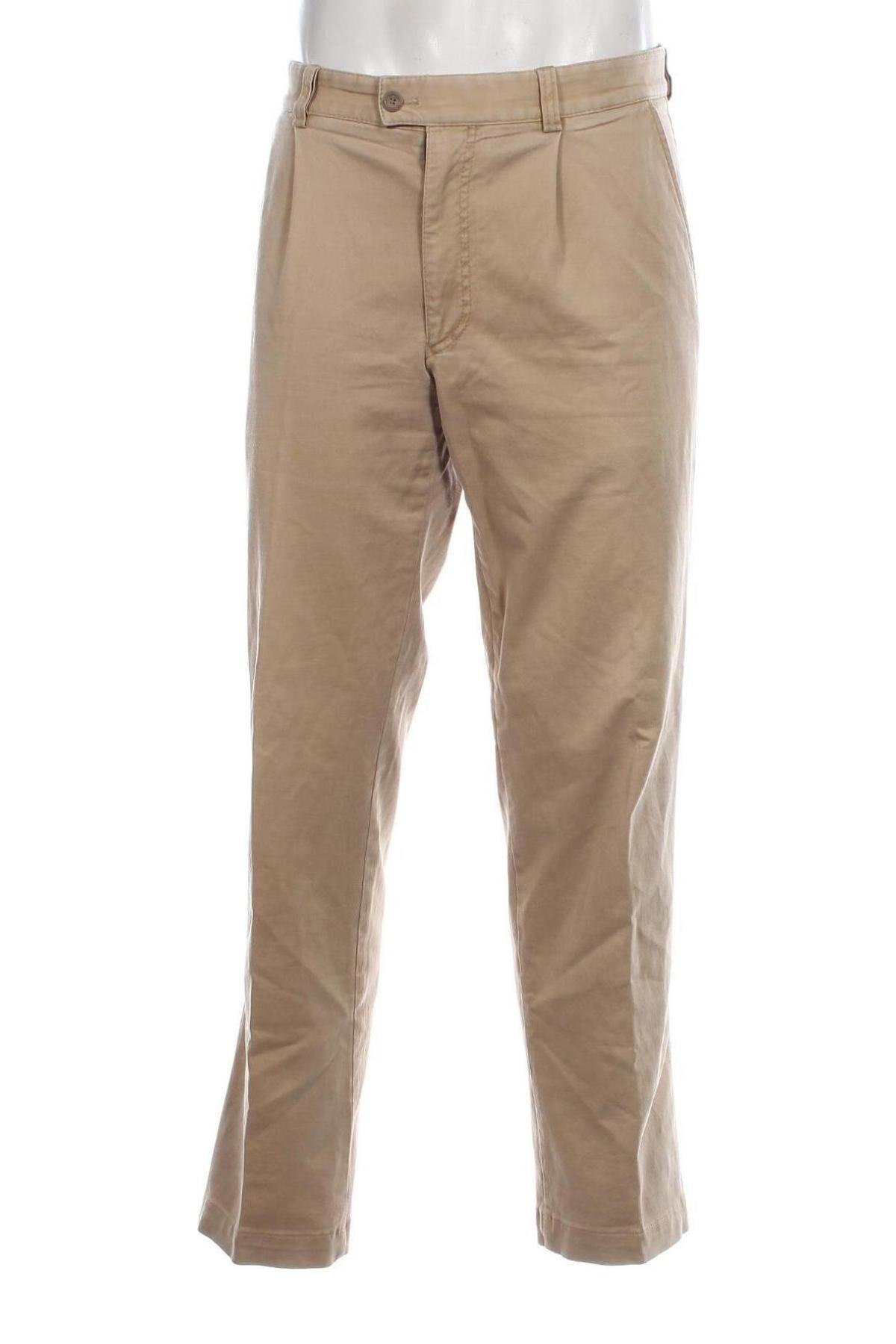 Herrenhose Brax, Größe L, Farbe Beige, Preis 22,40 €