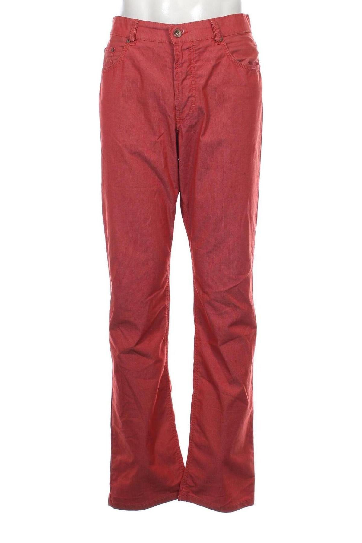 Мъжки панталон Brax, Размер L, Цвят Червен, Цена 34,10 лв.