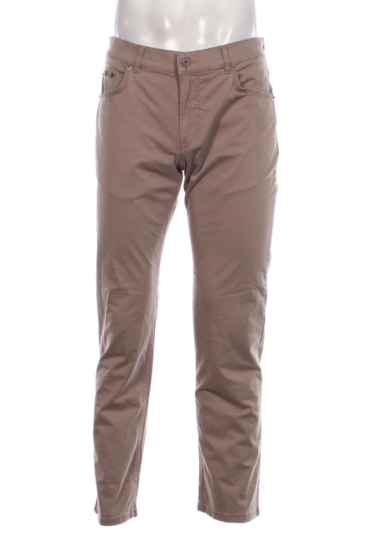 Мъжки панталон Brax, Размер L, Цвят Сив, Цена 62,00 лв.