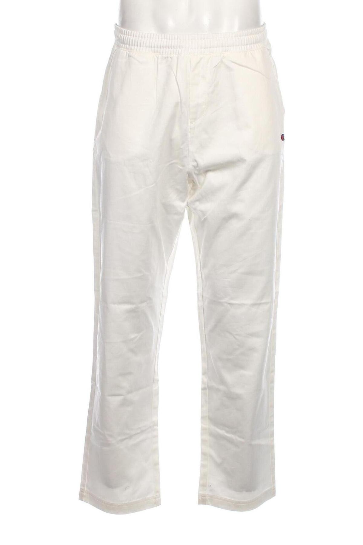 Мъжки панталон Champion, Размер M, Цвят Бял, Цена 25,11 лв.