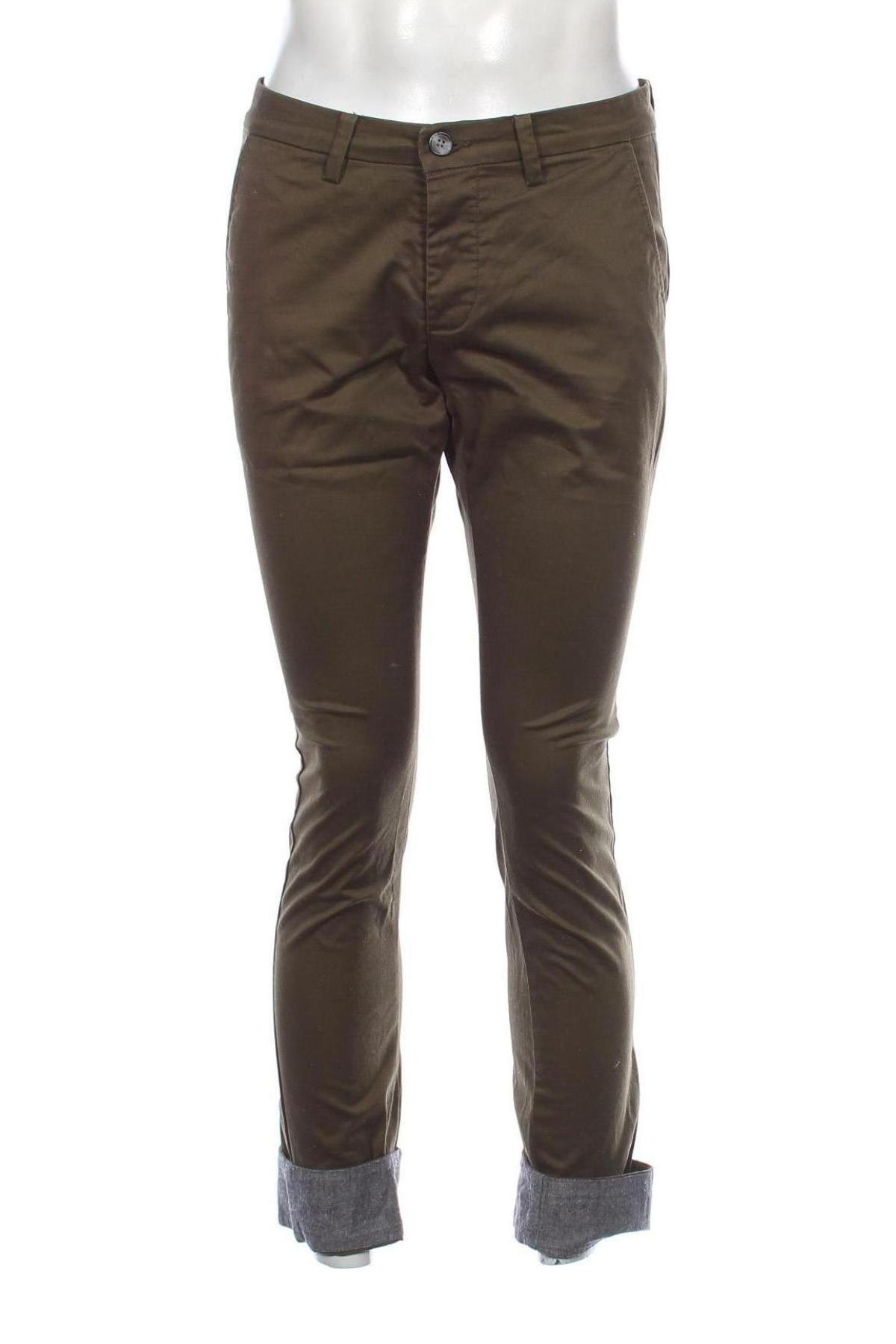 Pantaloni de bărbați Denim Co., Mărime M, Culoare Verde, Preț 76,53 Lei