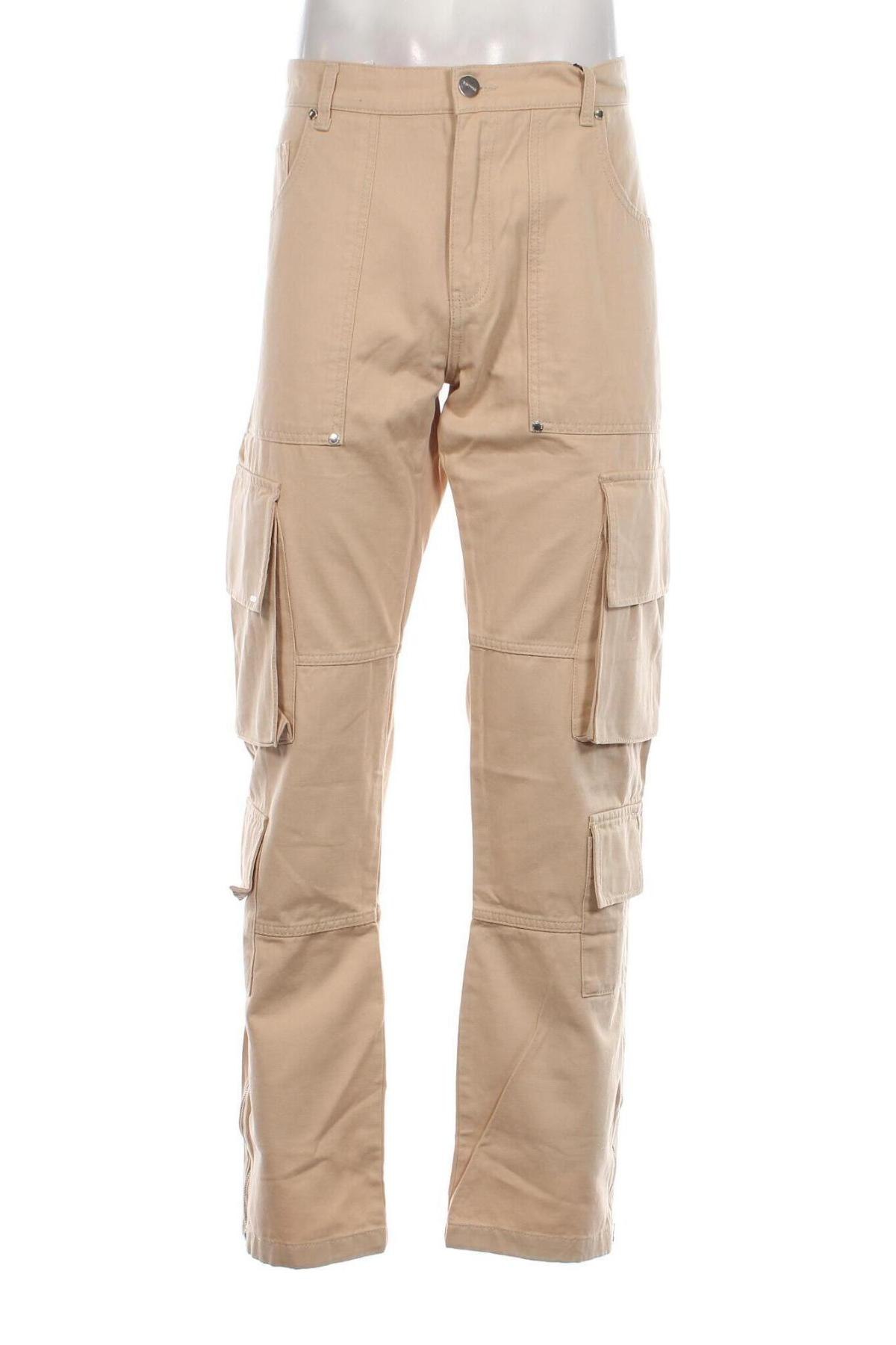 Мъжки панталон EIGHTYFIVE, Размер L, Цвят Бежов, Цена 70,00 лв.