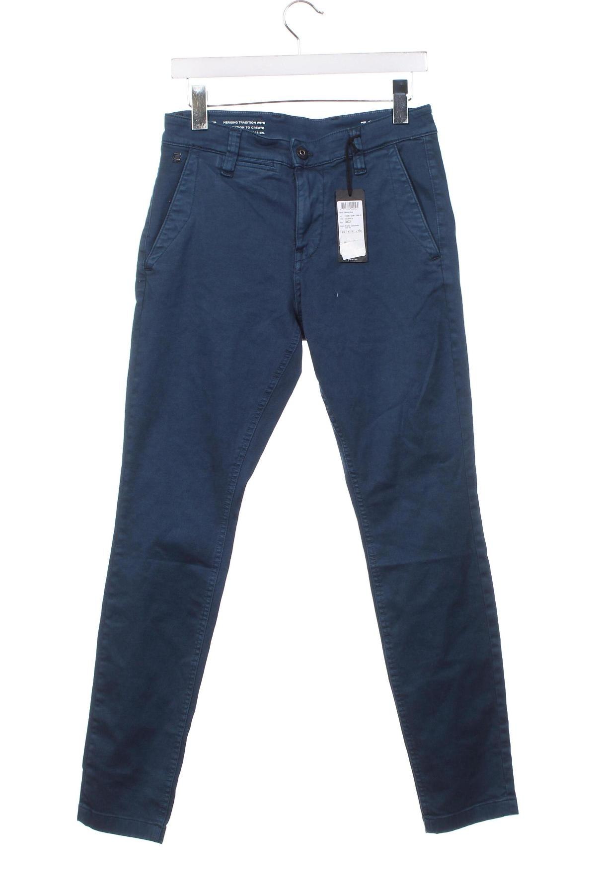 Pantaloni de bărbați G-Star Raw, Mărime M, Culoare Albastru, Preț 312,50 Lei