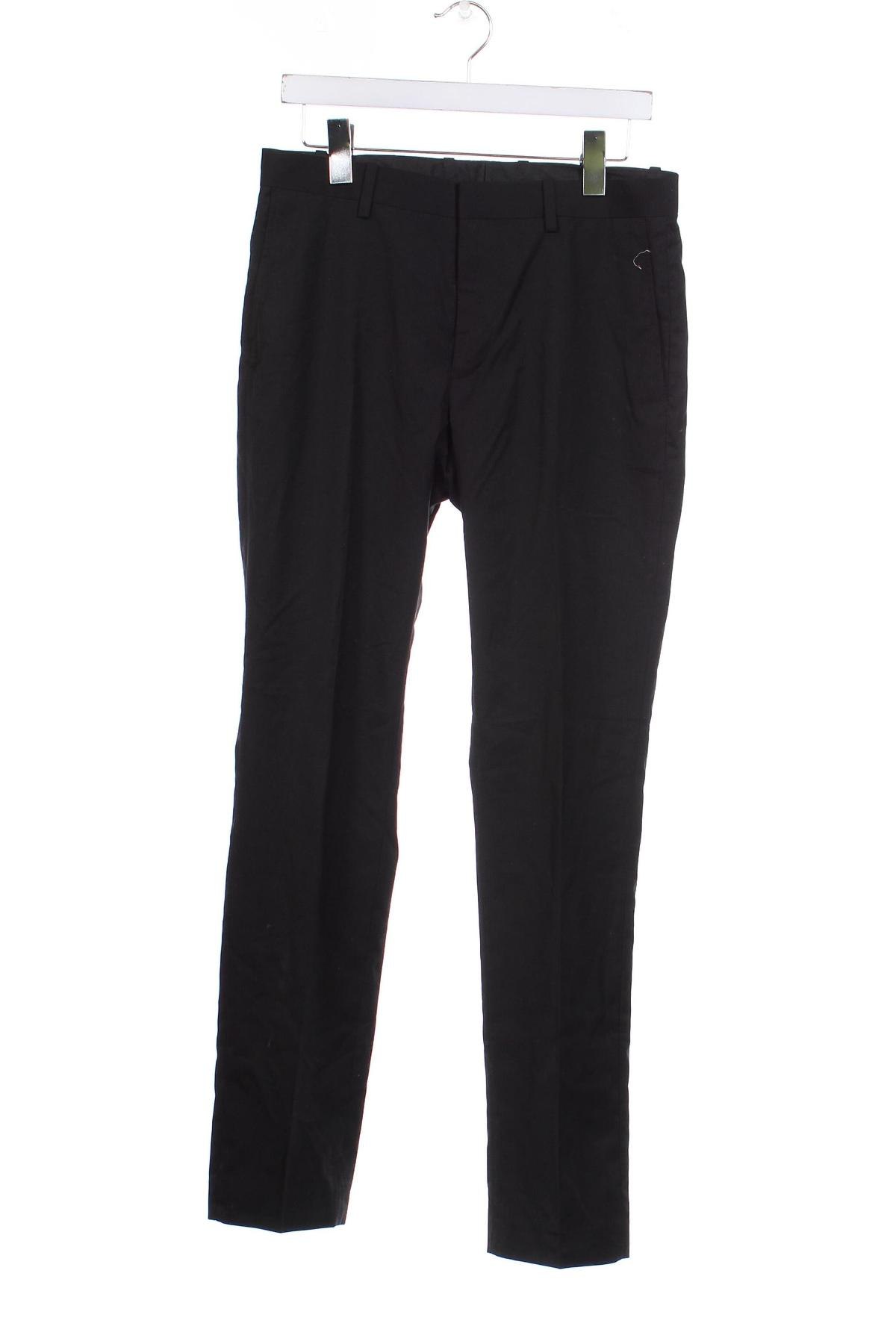 Pantaloni de bărbați H&M, Mărime S, Culoare Negru, Preț 31,48 Lei