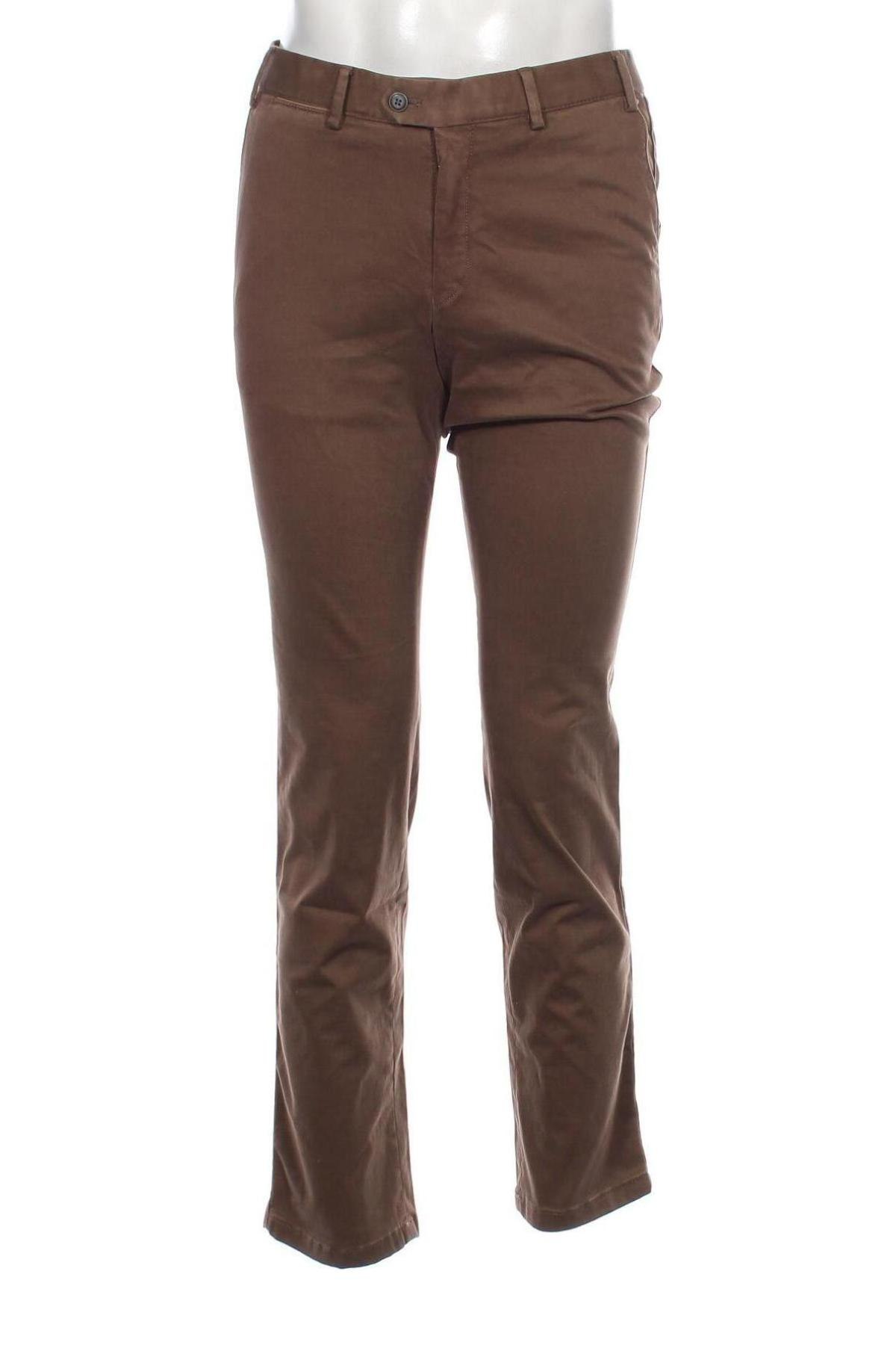 Pantaloni de bărbați Hiltl, Mărime M, Culoare Maro, Preț 230,27 Lei