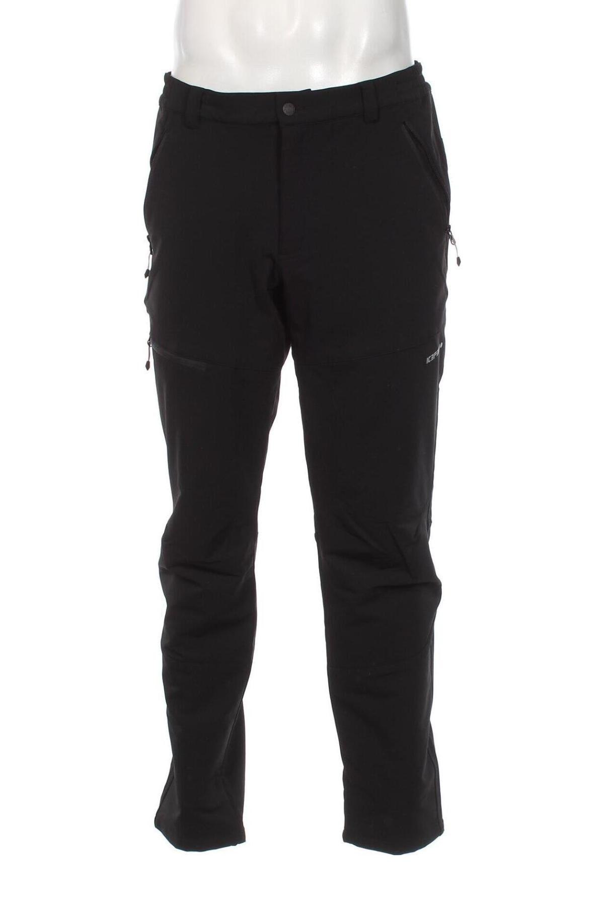 Pantaloni de bărbați Icepeak, Mărime L, Culoare Negru, Preț 290,62 Lei