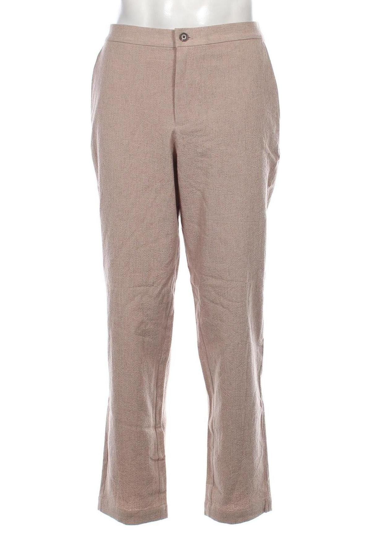 Pantaloni de bărbați Jack & Jones, Mărime L, Culoare Bej, Preț 146,55 Lei