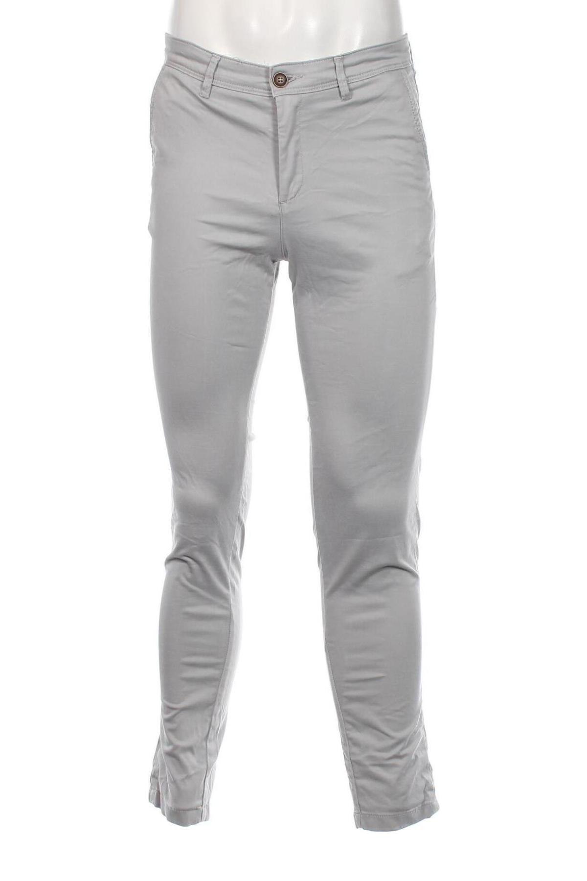 Pantaloni de bărbați Jack & Jones, Mărime M, Culoare Gri, Preț 53,95 Lei