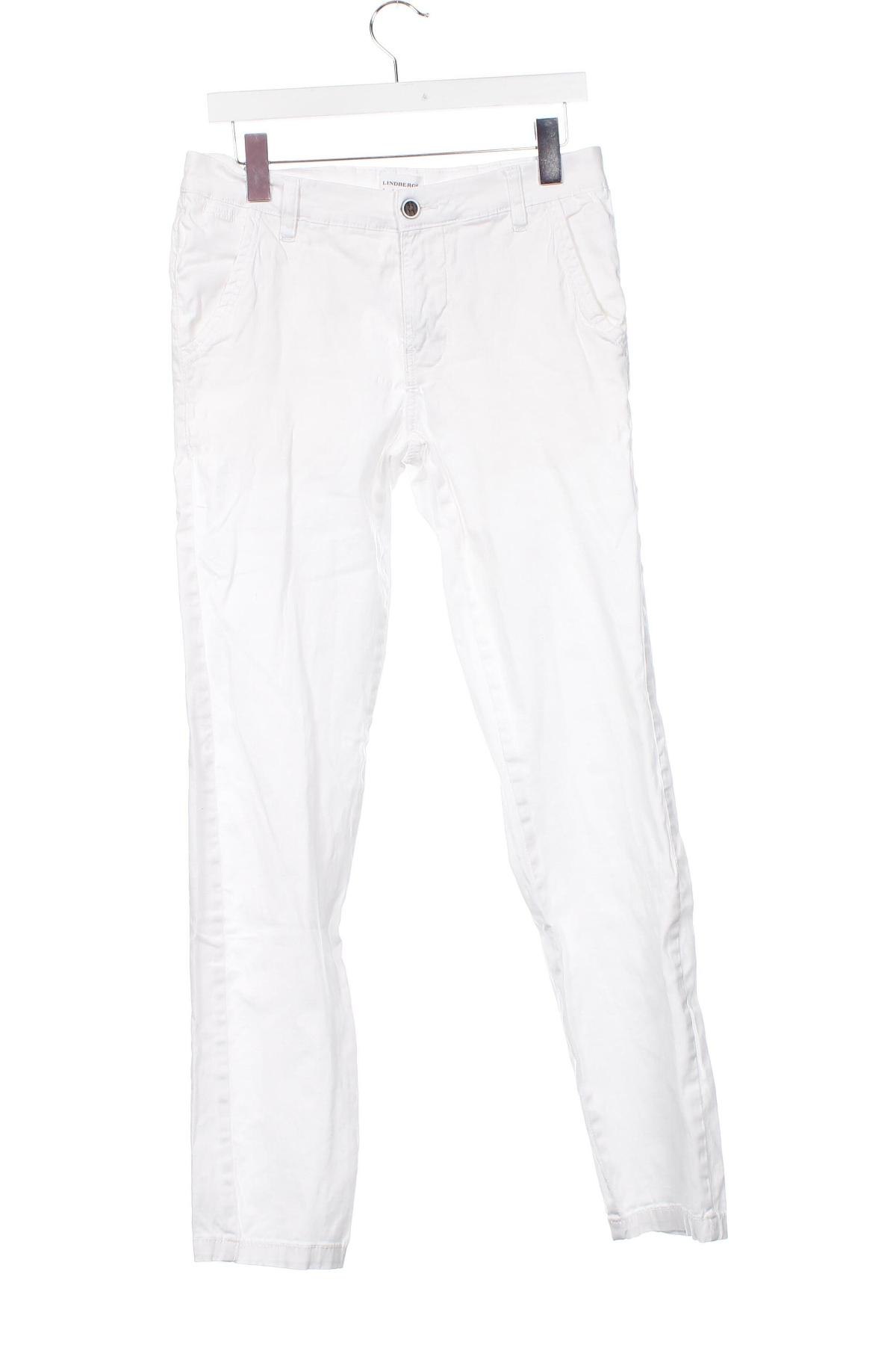 Pantaloni de bărbați Lindbergh, Mărime S, Culoare Alb, Preț 158,16 Lei