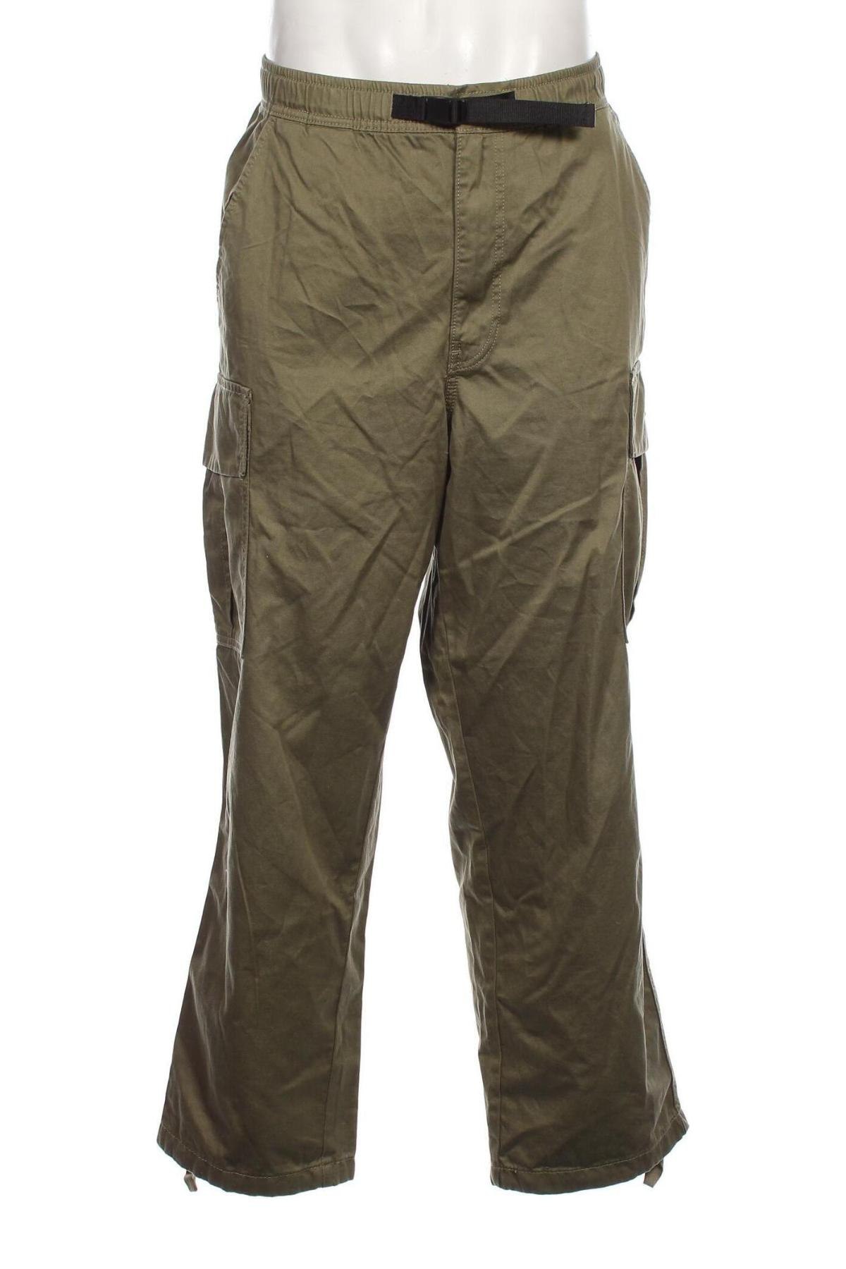 Мъжки панталон Napapijri, Размер L, Цвят Зелен, Цена 43,20 лв.