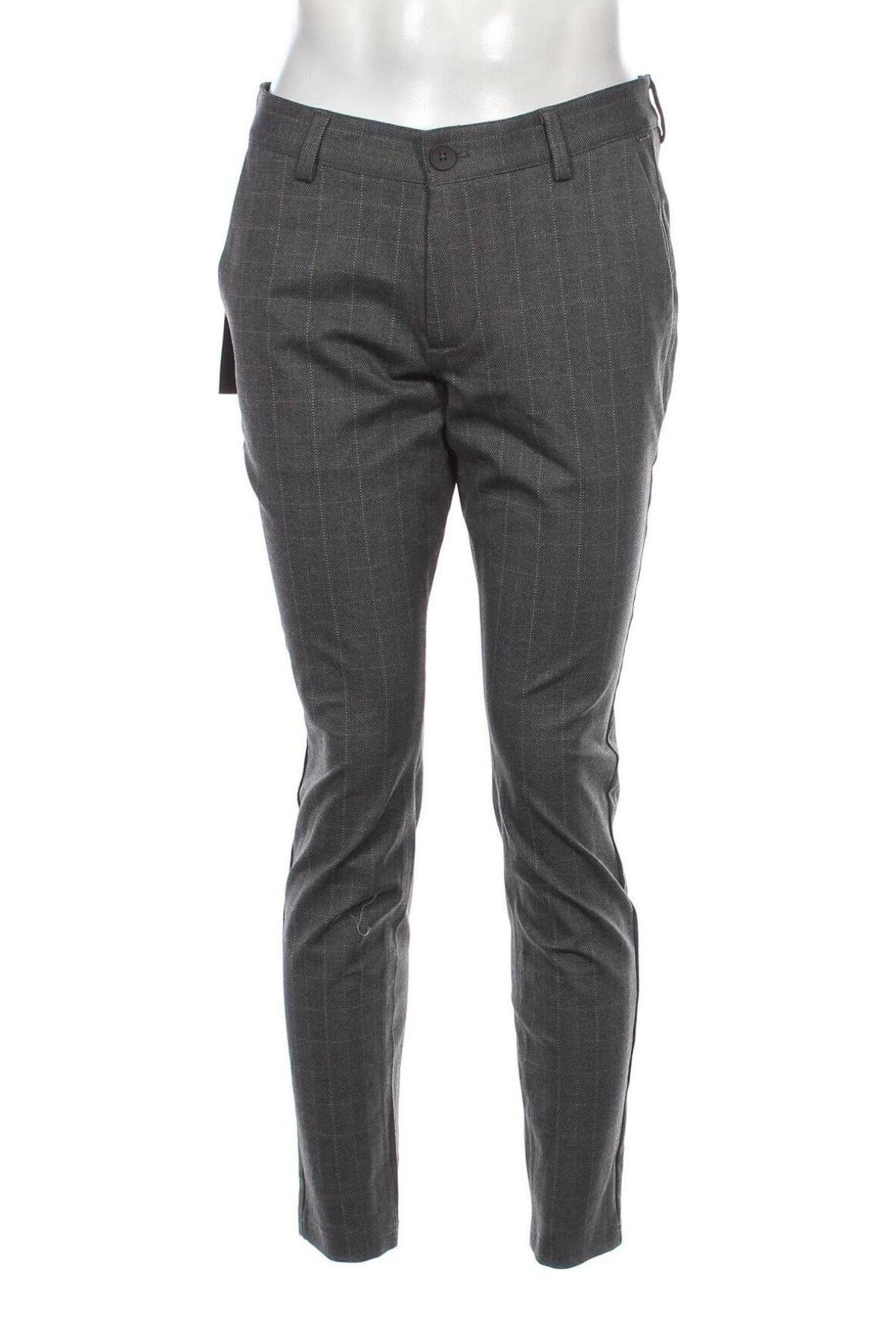 Pantaloni de bărbați Only & Sons, Mărime M, Culoare Gri, Preț 52,96 Lei