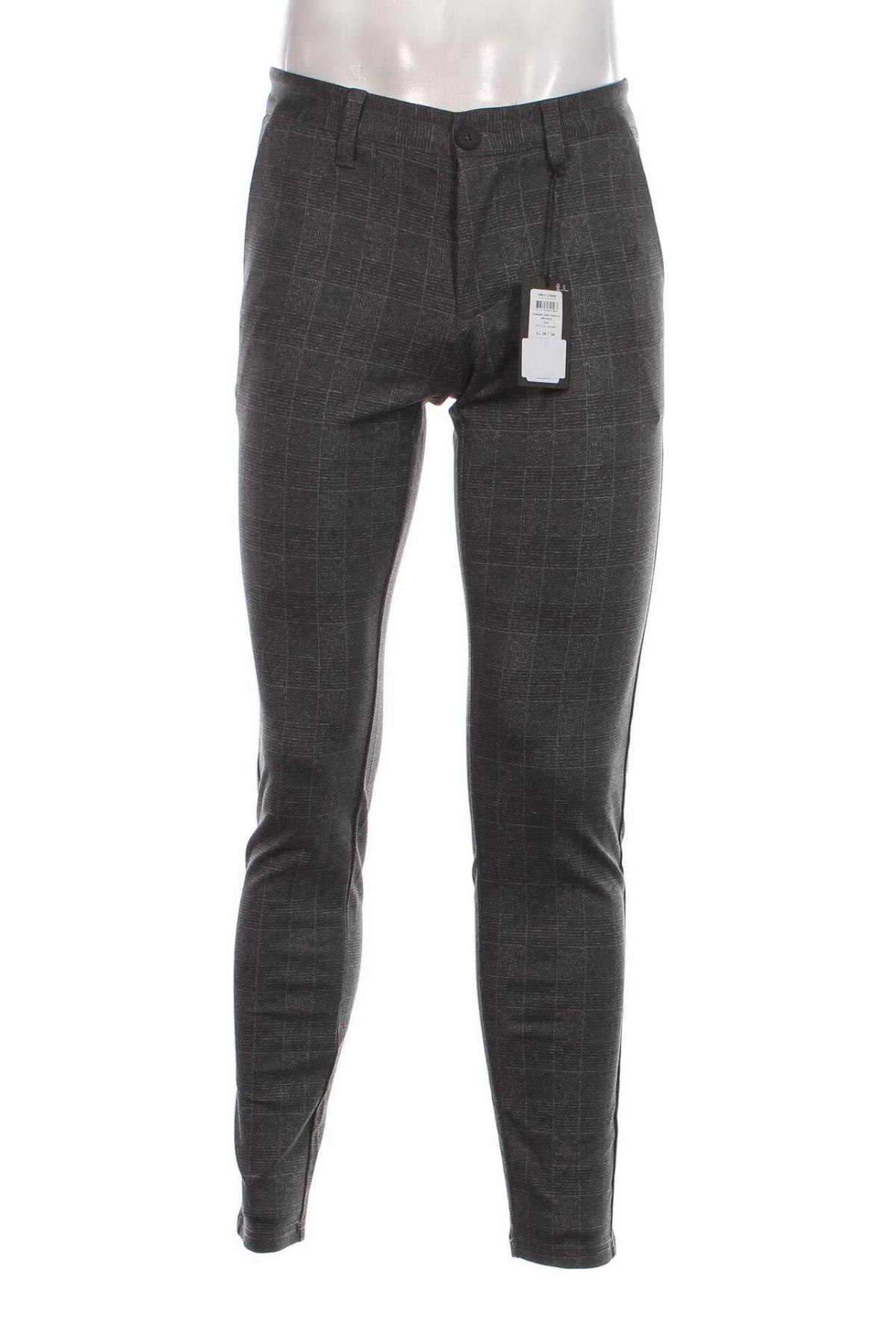 Herrenhose Only & Sons, Größe S, Farbe Grau, Preis € 9,72