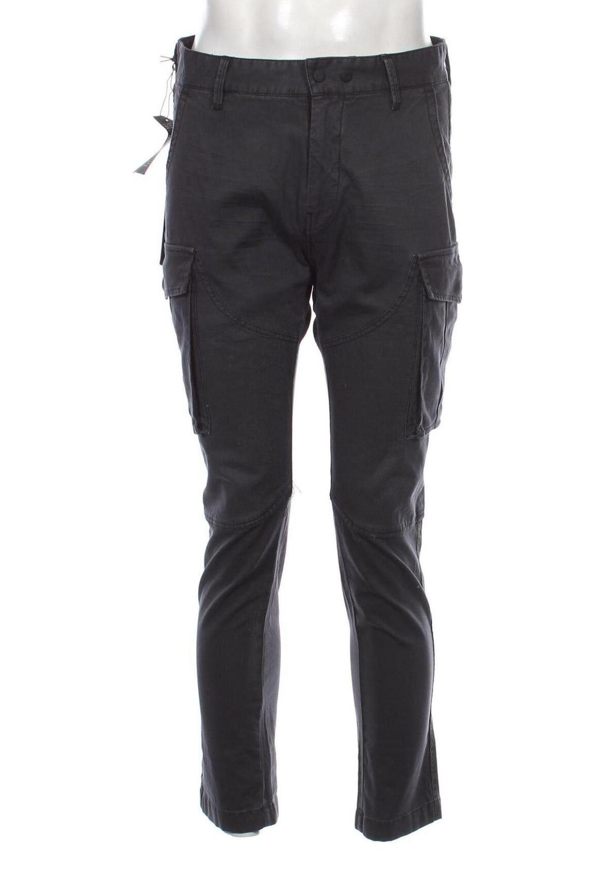 Pantaloni de bărbați Replay, Mărime M, Culoare Gri, Preț 335,53 Lei
