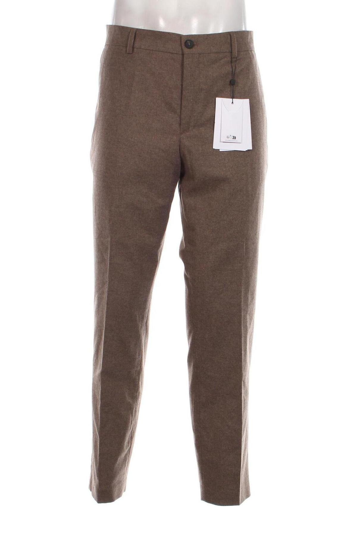 Мъжки панталон Selected Homme, Размер XL, Цвят Бежов, Цена 75,60 лв.