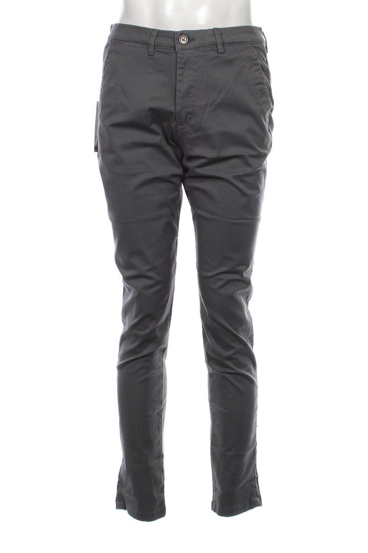 Мъжки панталон Selected Homme, Размер M, Цвят Сив, Цена 54,00 лв.
