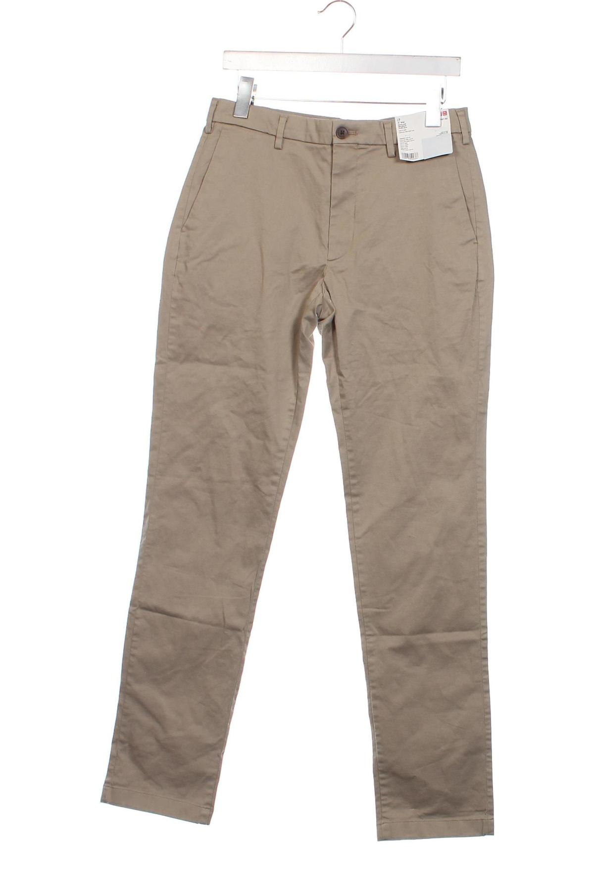 Pánské kalhoty  Uniqlo, Velikost S, Barva Béžová, Cena  843,00 Kč