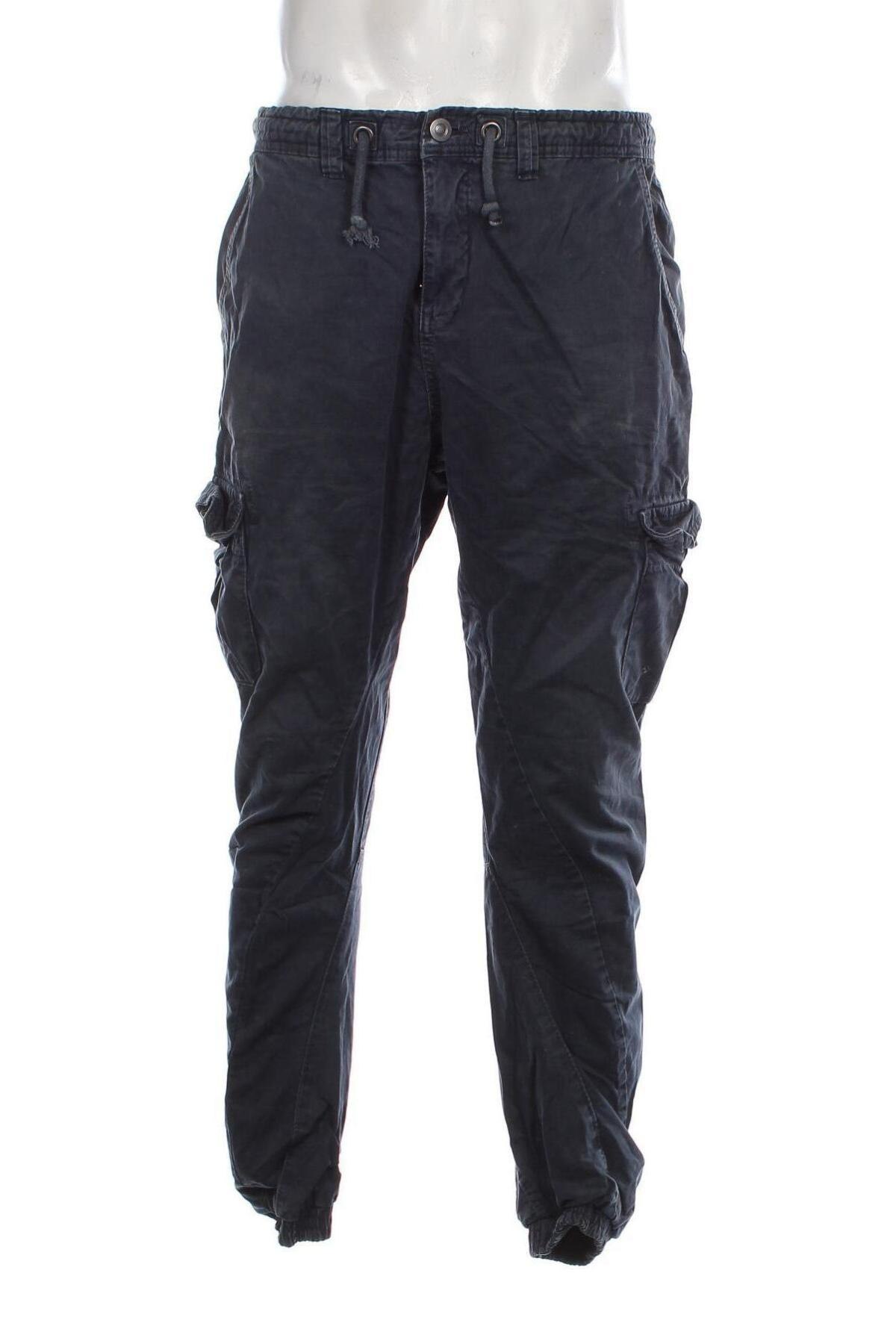 Pantaloni de bărbați Urban Classics, Mărime L, Culoare Gri, Preț 113,98 Lei