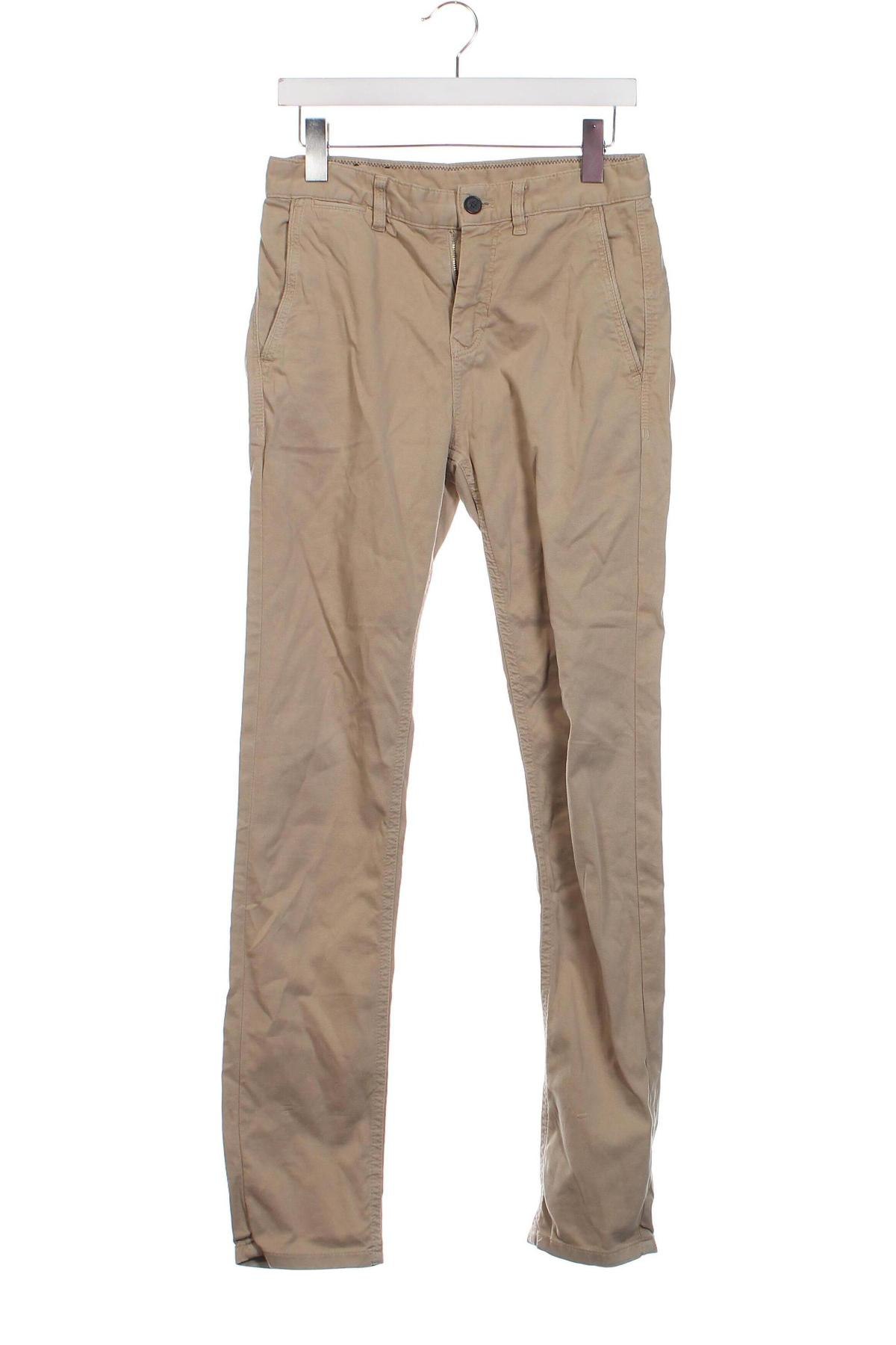 Ανδρικό παντελόνι Zara, Μέγεθος S, Χρώμα  Μπέζ, Τιμή 7,87 €