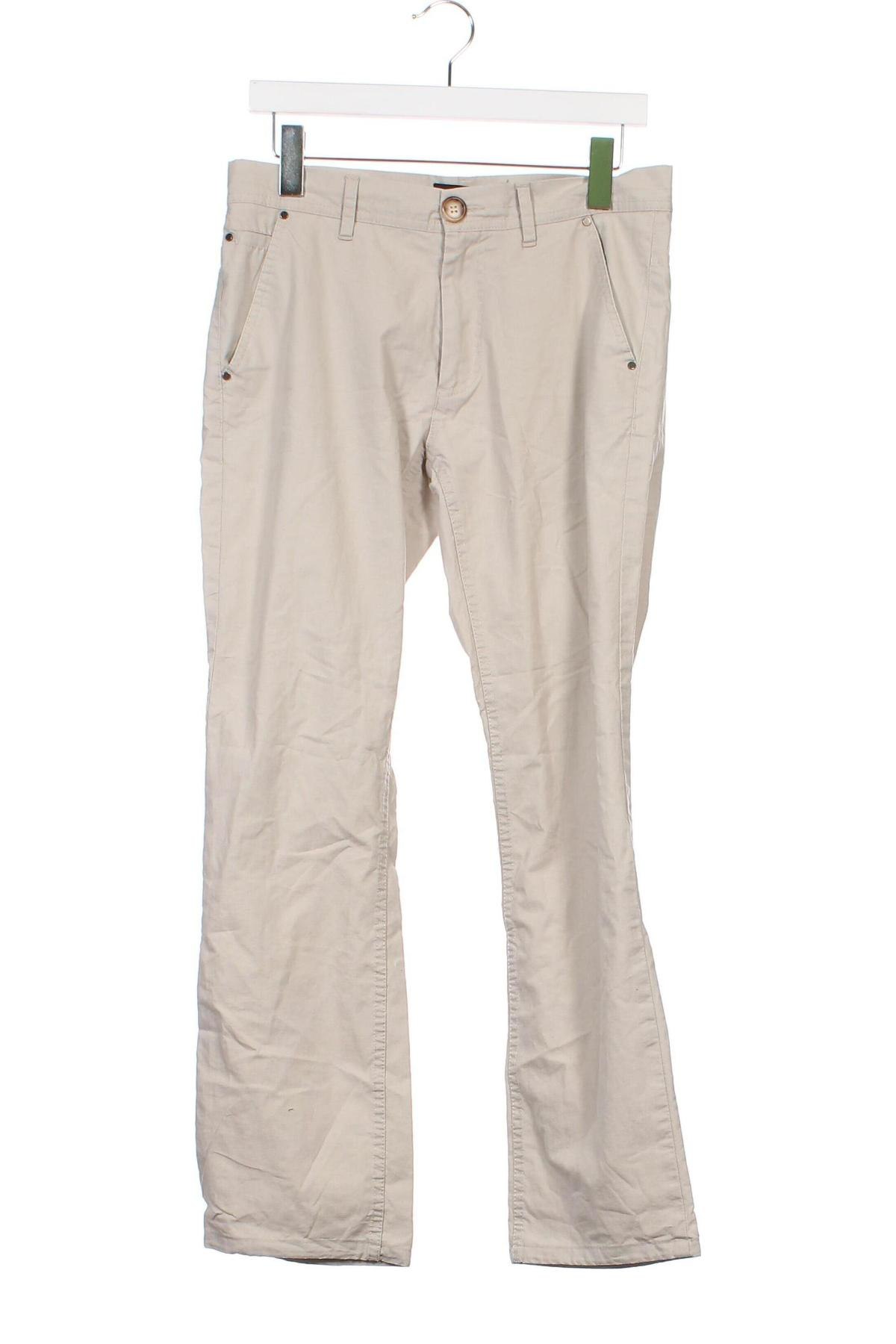 Pánské kalhoty  Zara Man, Velikost S, Barva Béžová, Cena  151,00 Kč