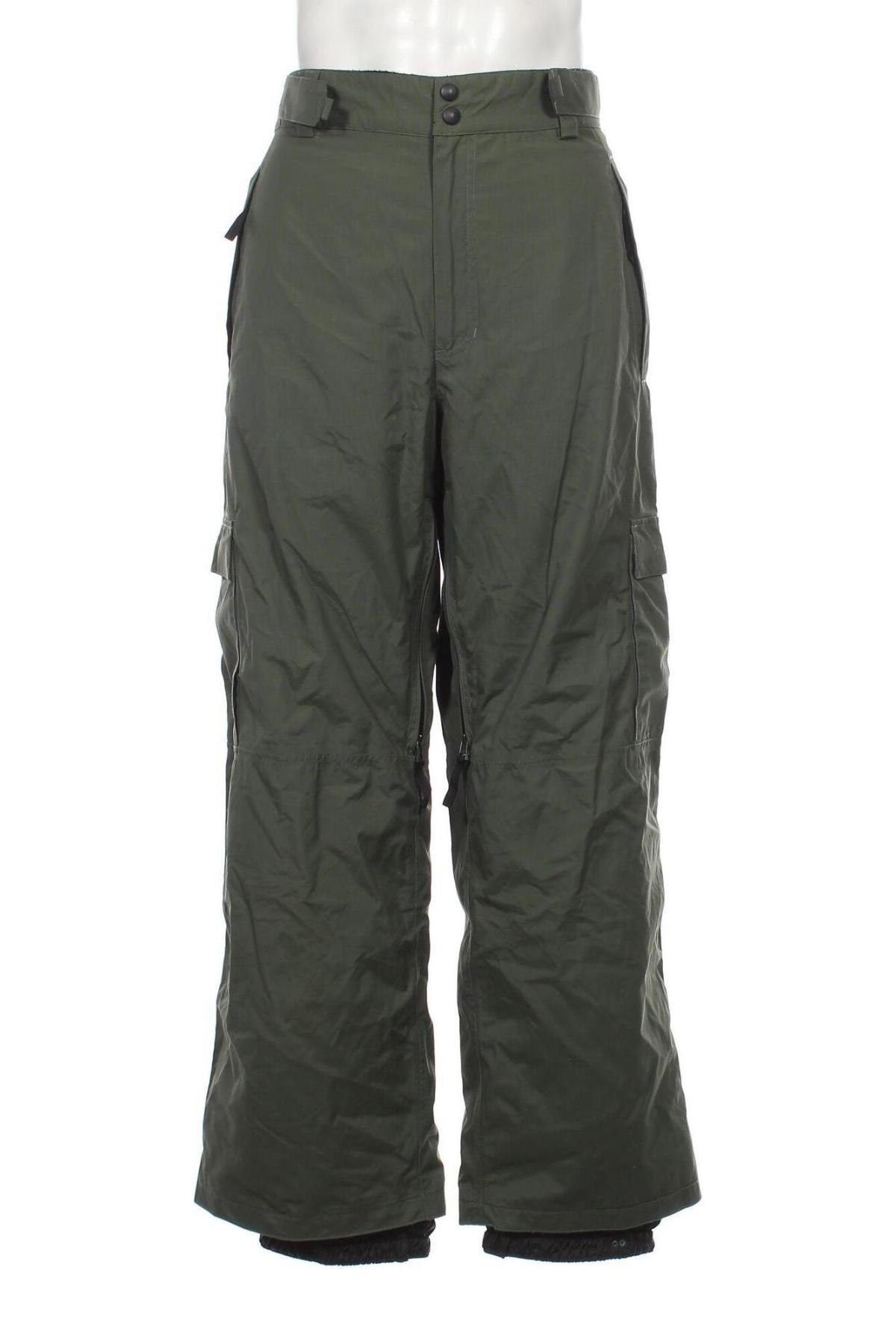 Pantaloni bărbătești pentru sporturi de iarnă Forvert, Mărime L, Culoare Verde, Preț 152,96 Lei