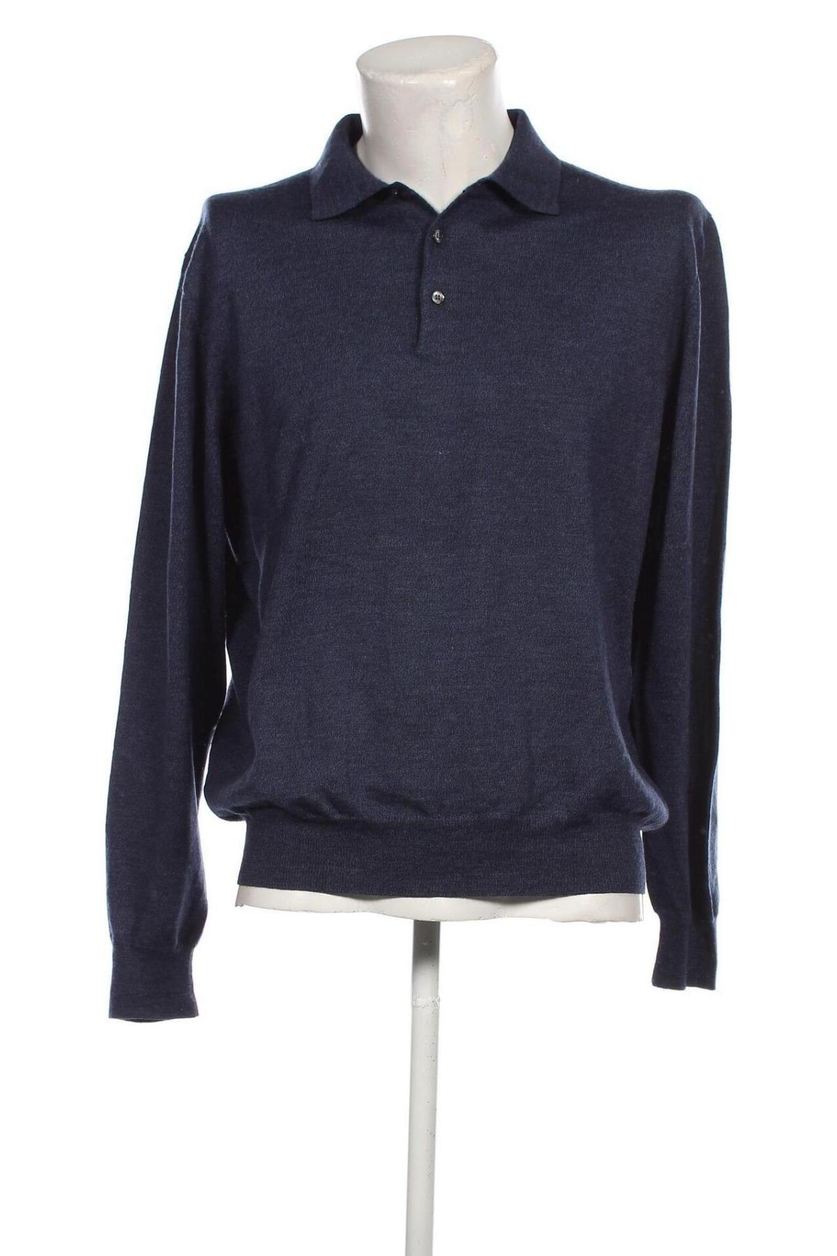 Herrenpullover, Größe M, Farbe Blau, Preis 10,90 €