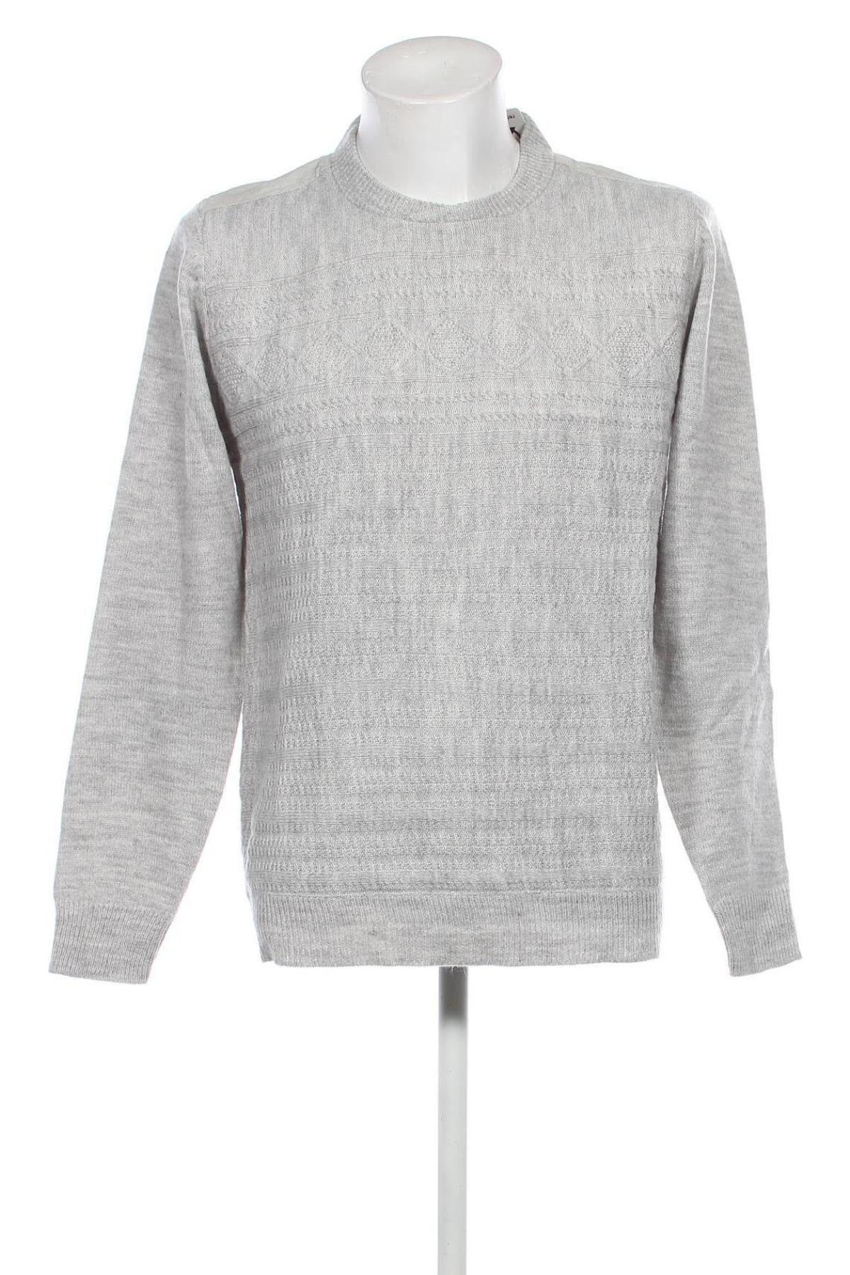 Herrenpullover Angelo Litrico, Größe L, Farbe Grau, Preis 12,51 €