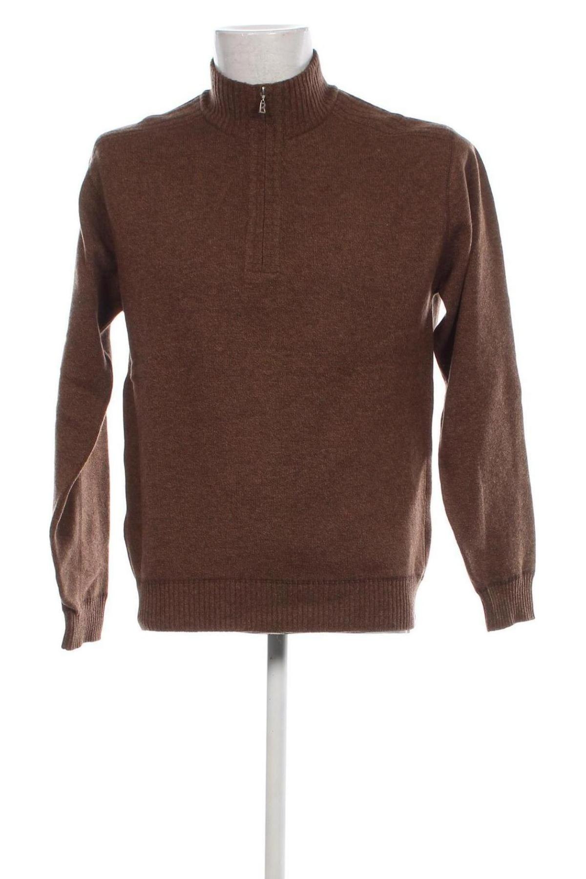 Herrenpullover Bogner, Größe M, Farbe Braun, Preis 59,11 €