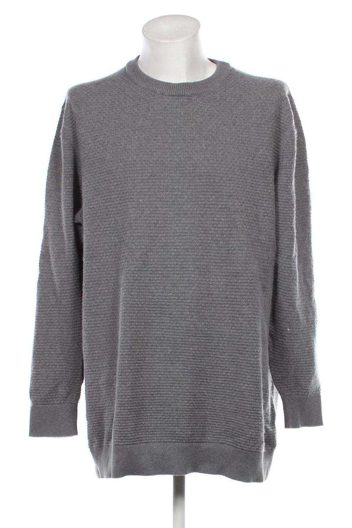 Herrenpullover C&A, Größe 3XL, Farbe Grau, Preis 14,13 €